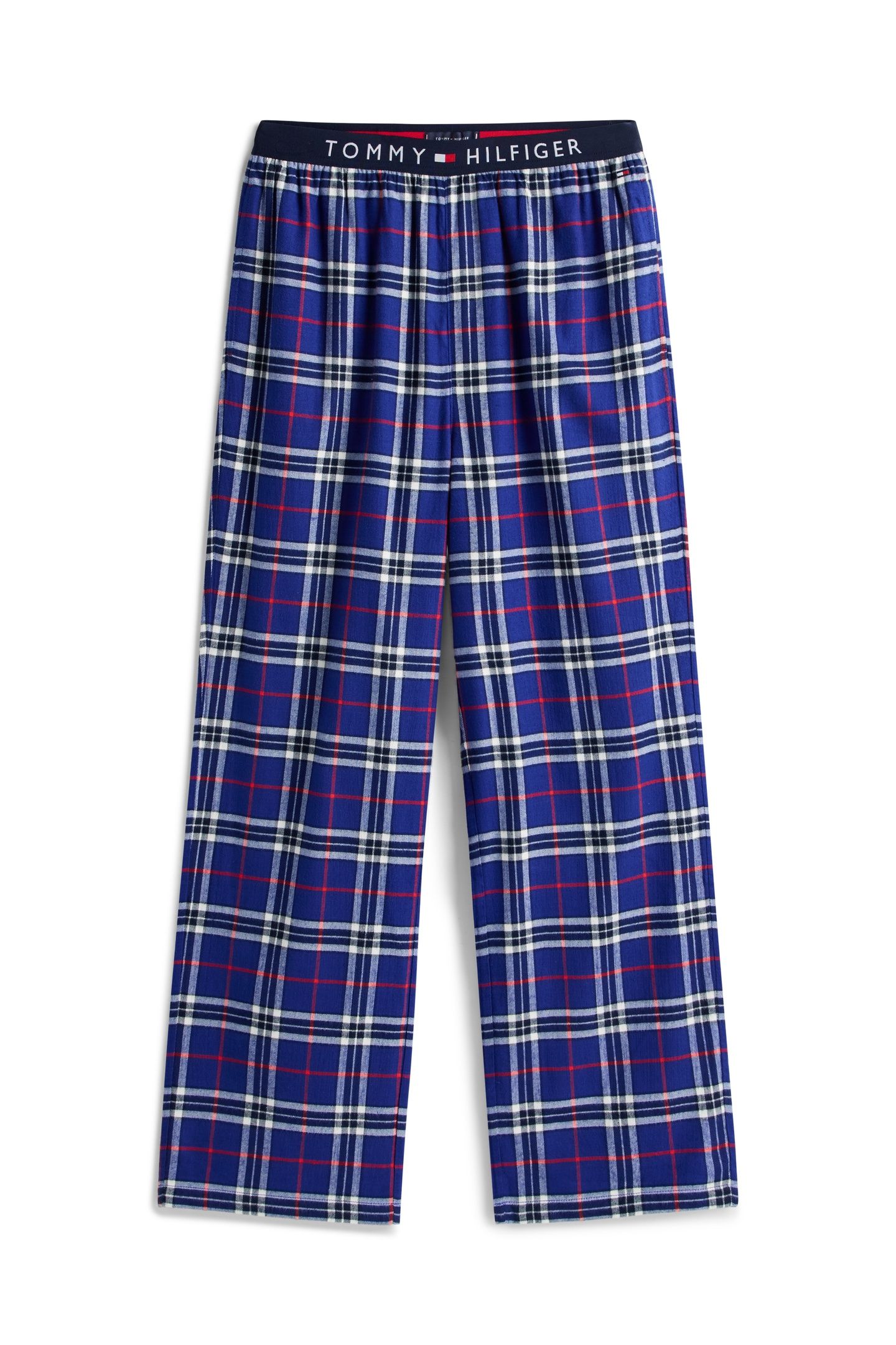 FLANNEL PJ PANT WAIST BLUE REIKER TARTAN 4