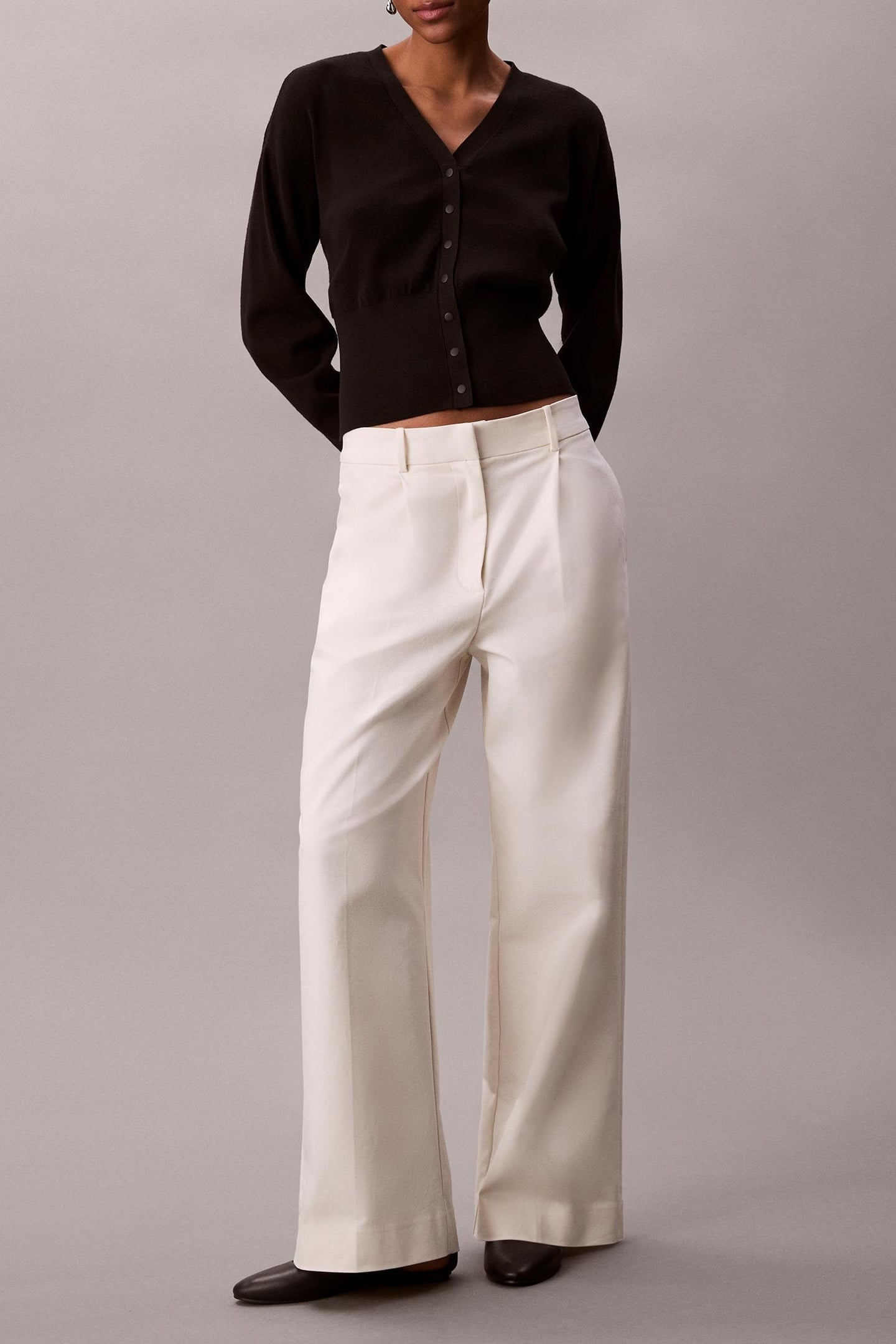 HALF MILANO CARDIGAN BLACK 3