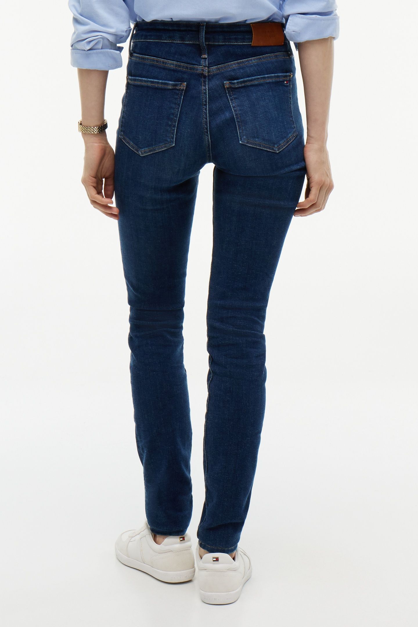NOS COMO SKINNY MEDIUM RISE NOS DARK BLUE 4