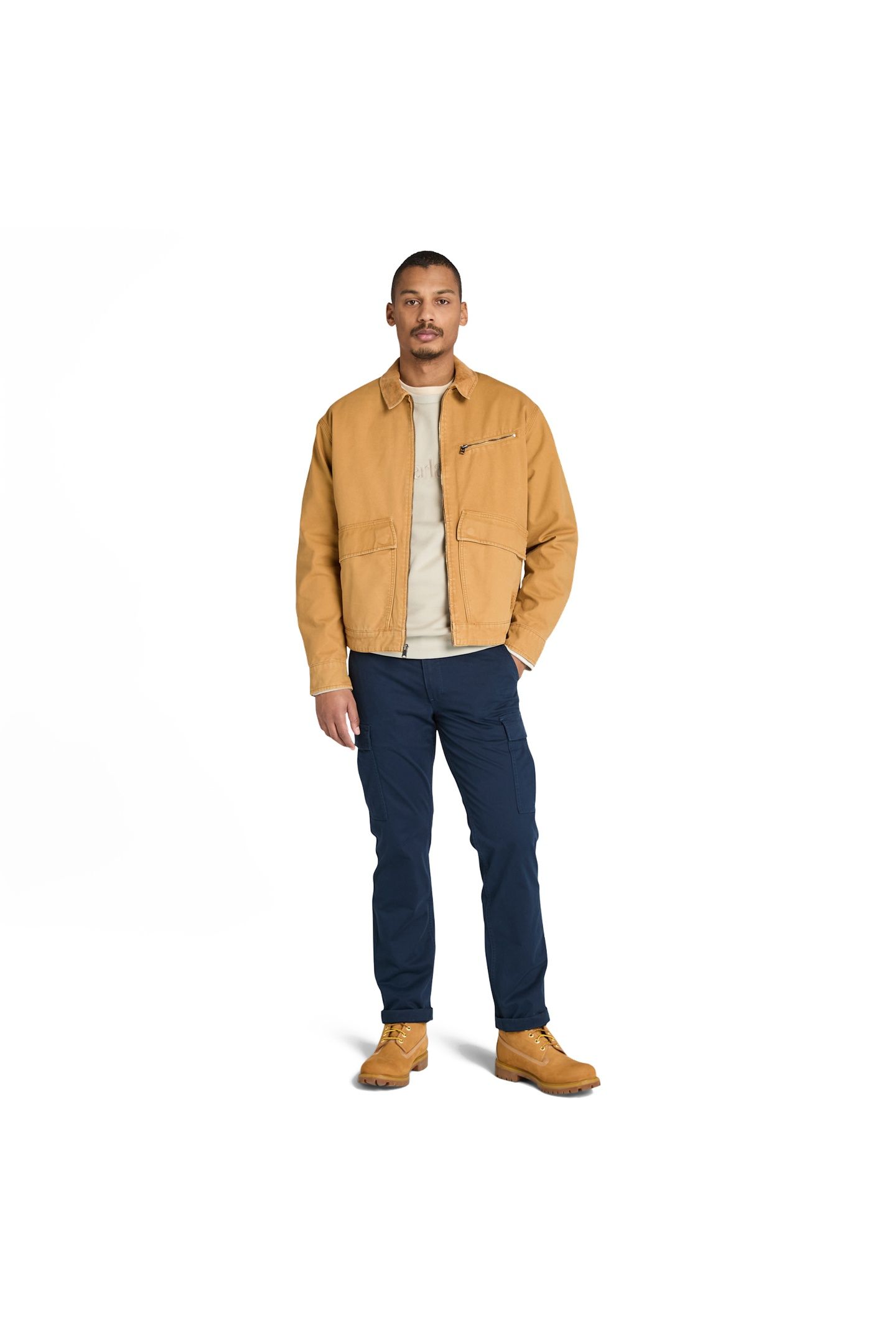 STRAFFORD WASHED CANVAS JACKET WHEAT 6