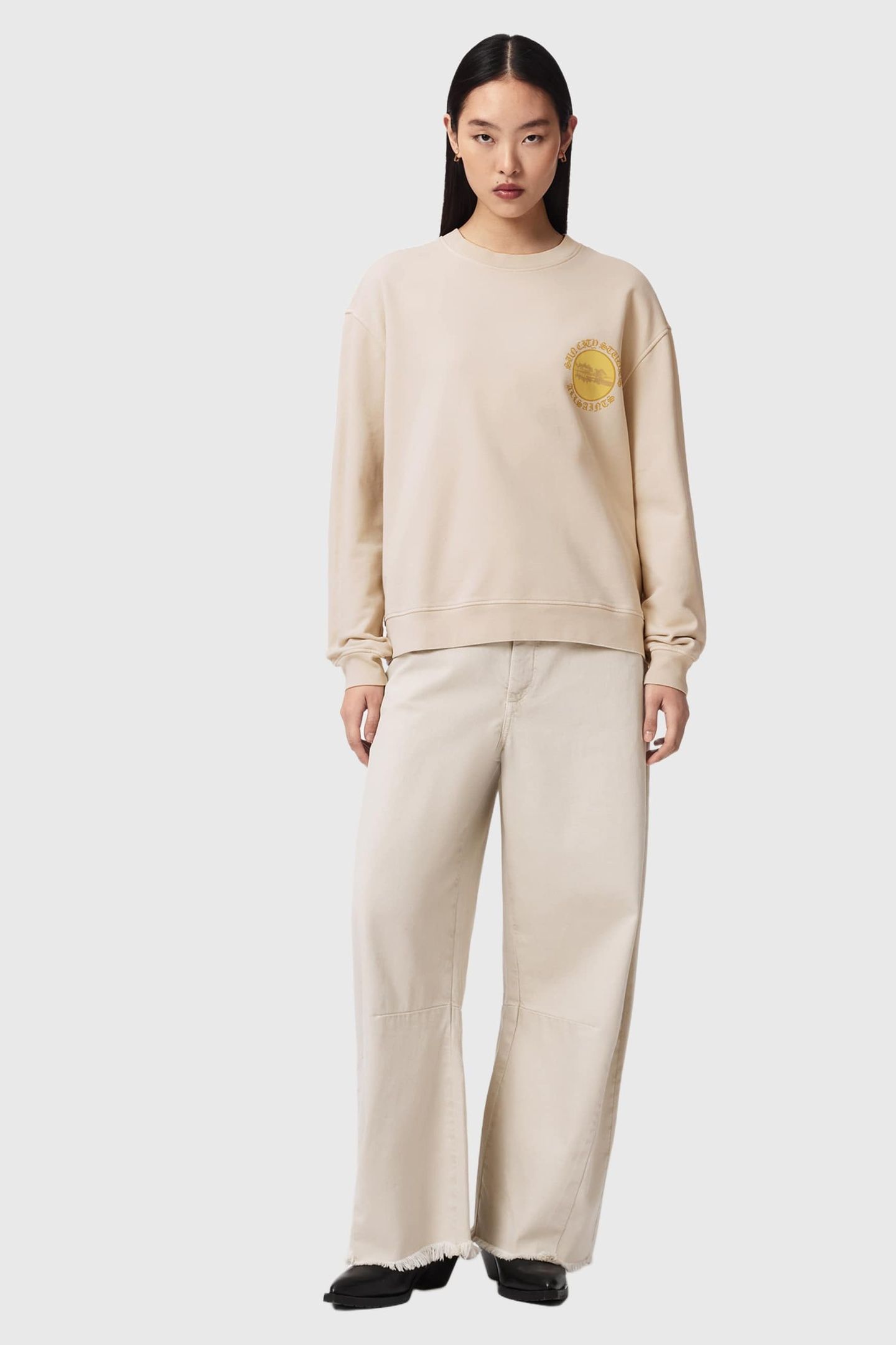 SUN CITY ETTA SWEAT BIRCH WHITE 1