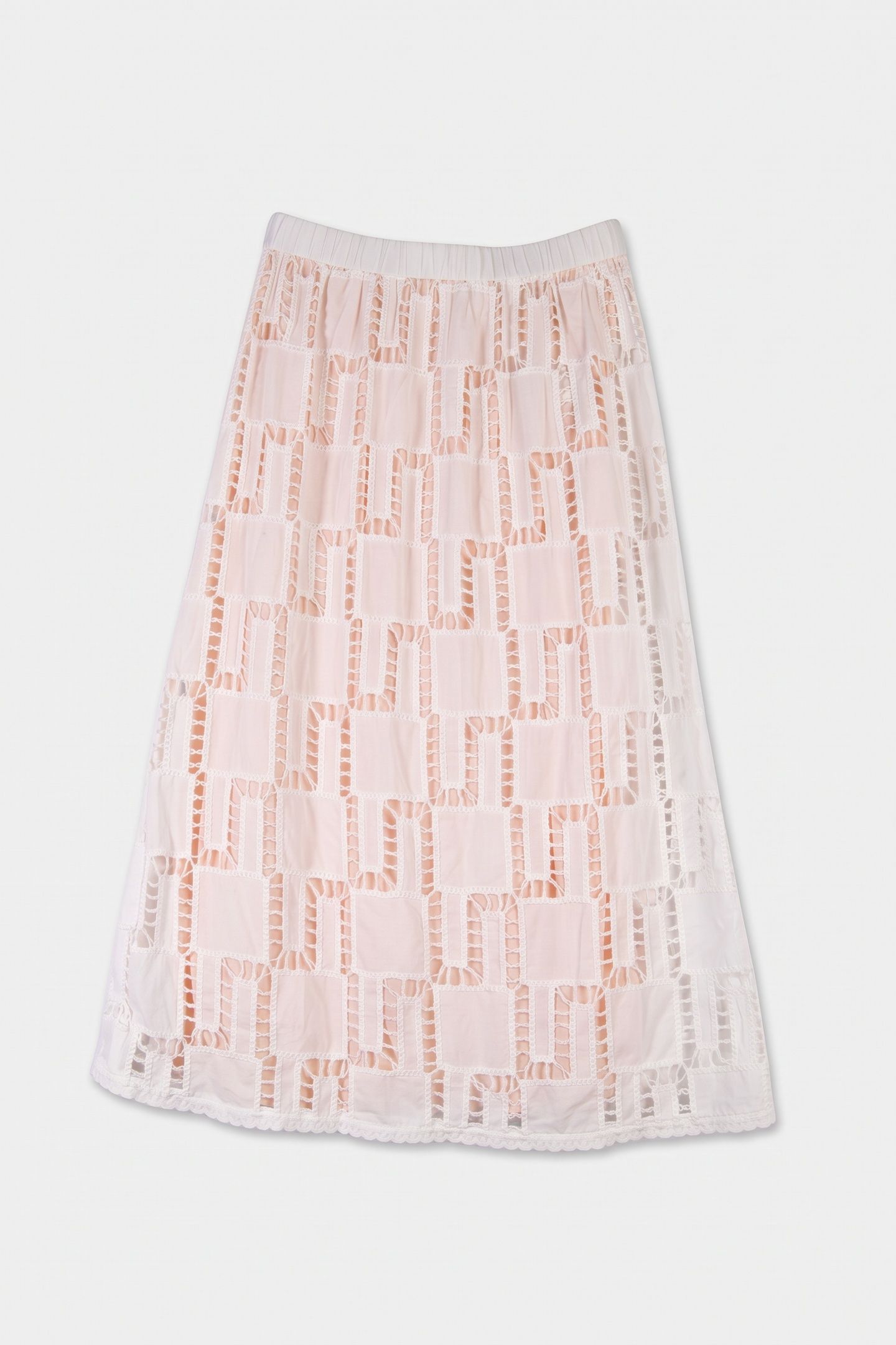 LONG SKIRT ECRU 3