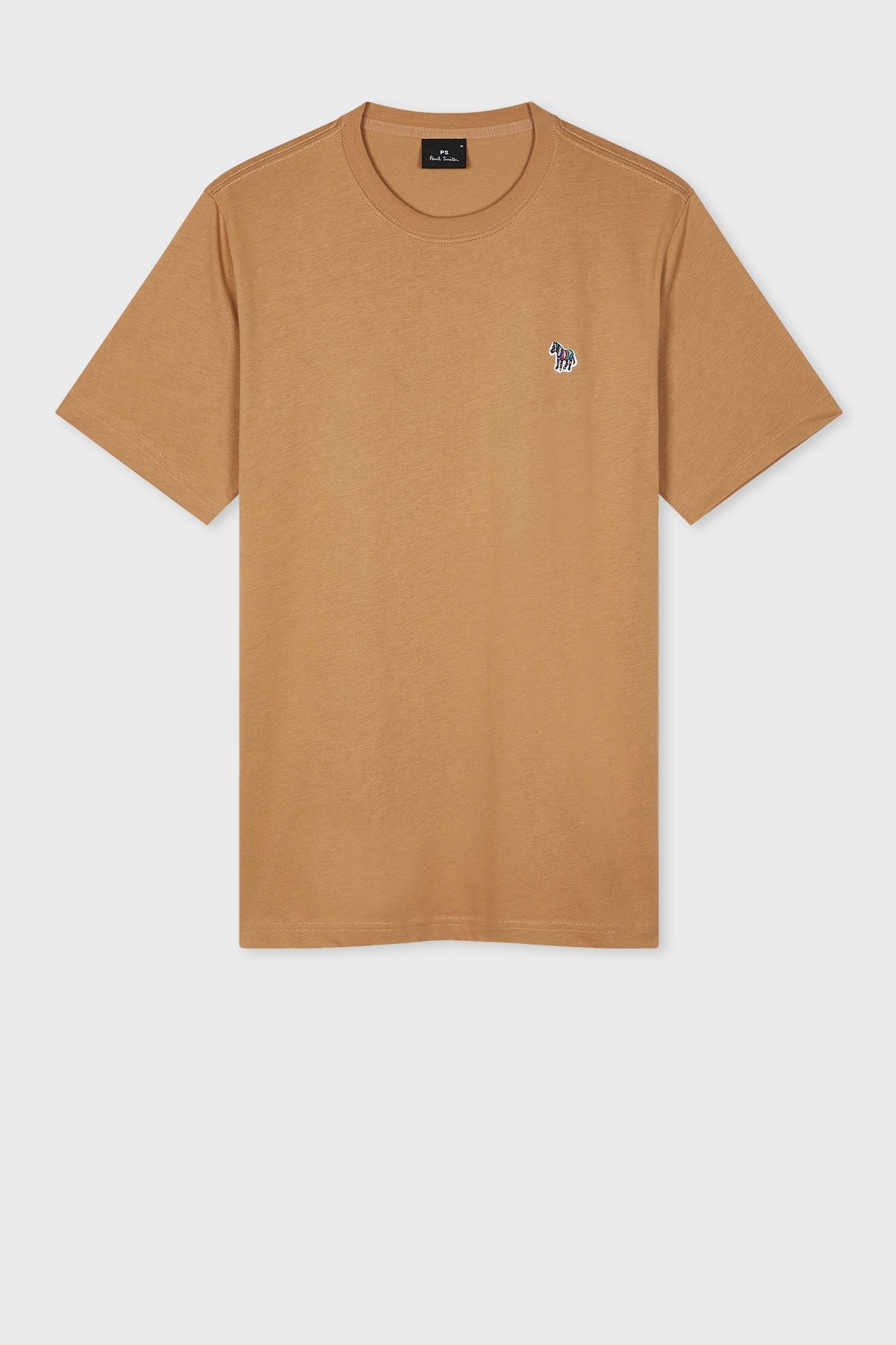 MENS REG FIT SS TSHIRT ZEBRA CAMEL 4