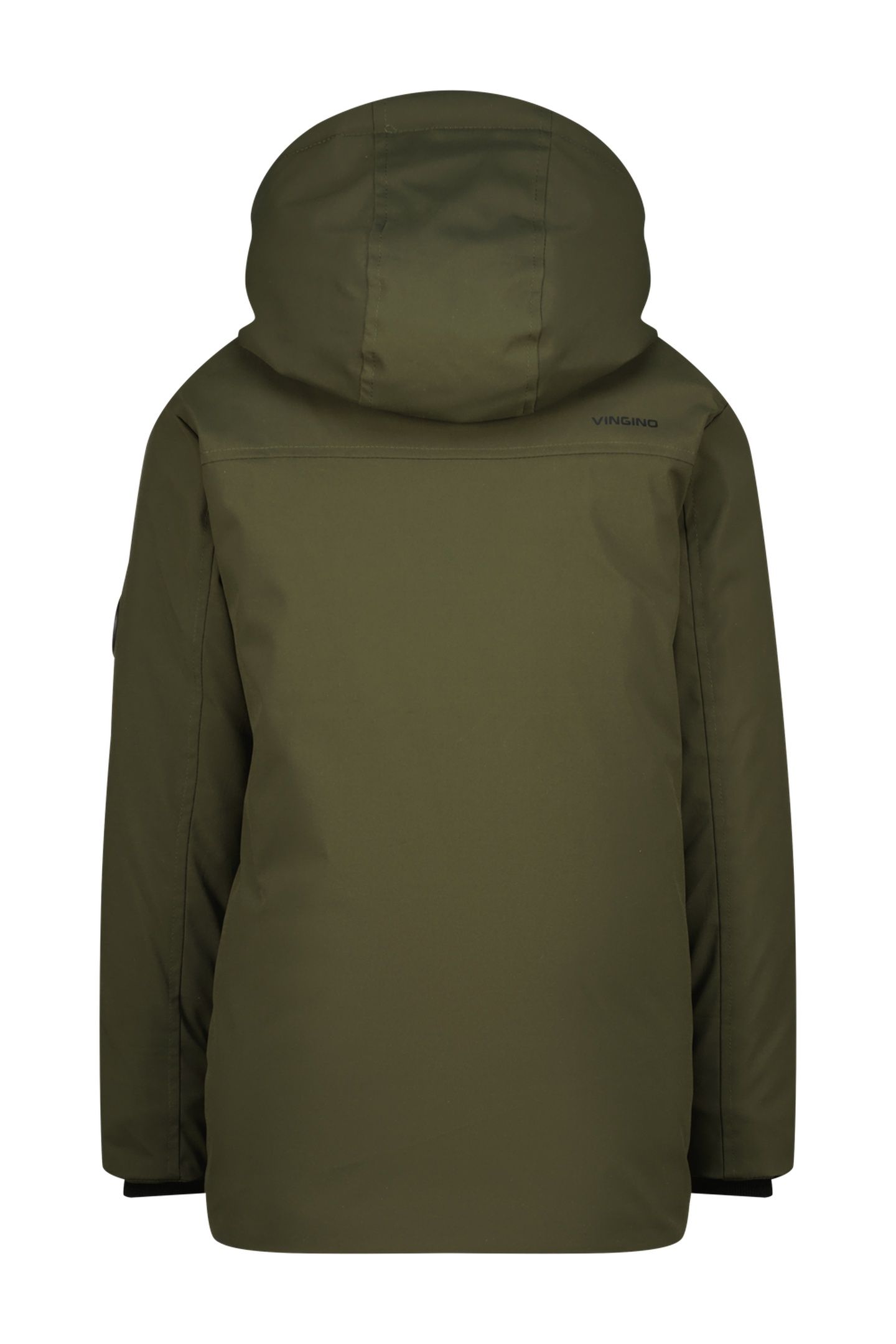 BOYS TELDO JACKET OUTDOOR DARK ARMY GREEN 5
