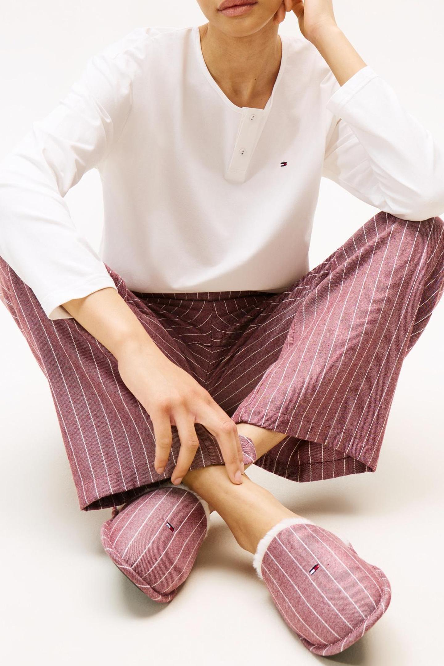 GIFT LOOSE TEE FLNL SET ECRU/THIN STRIPE ROUGE 6