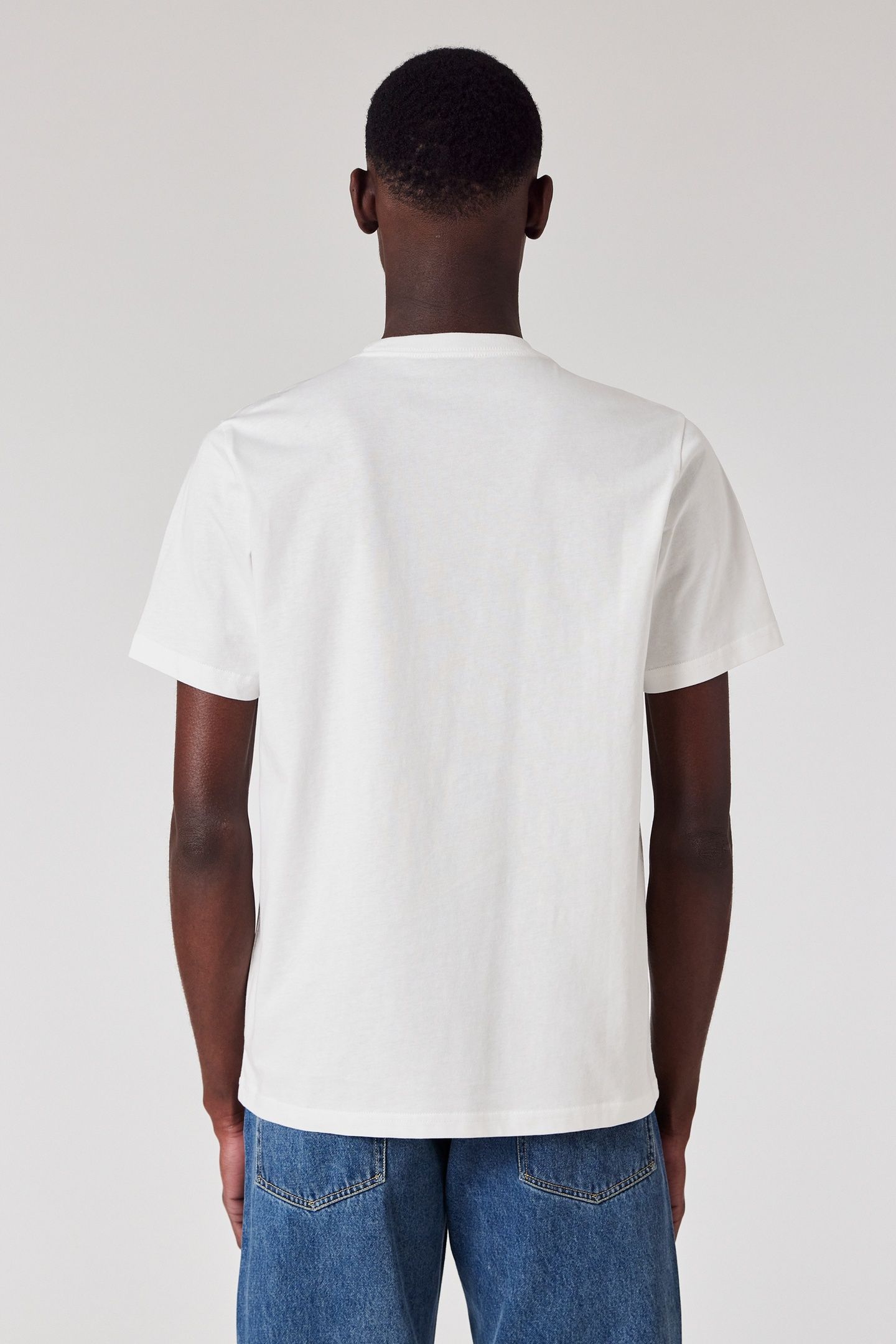 MENS REG FIT T SHIRT HAPPY PEAS WHITE 5