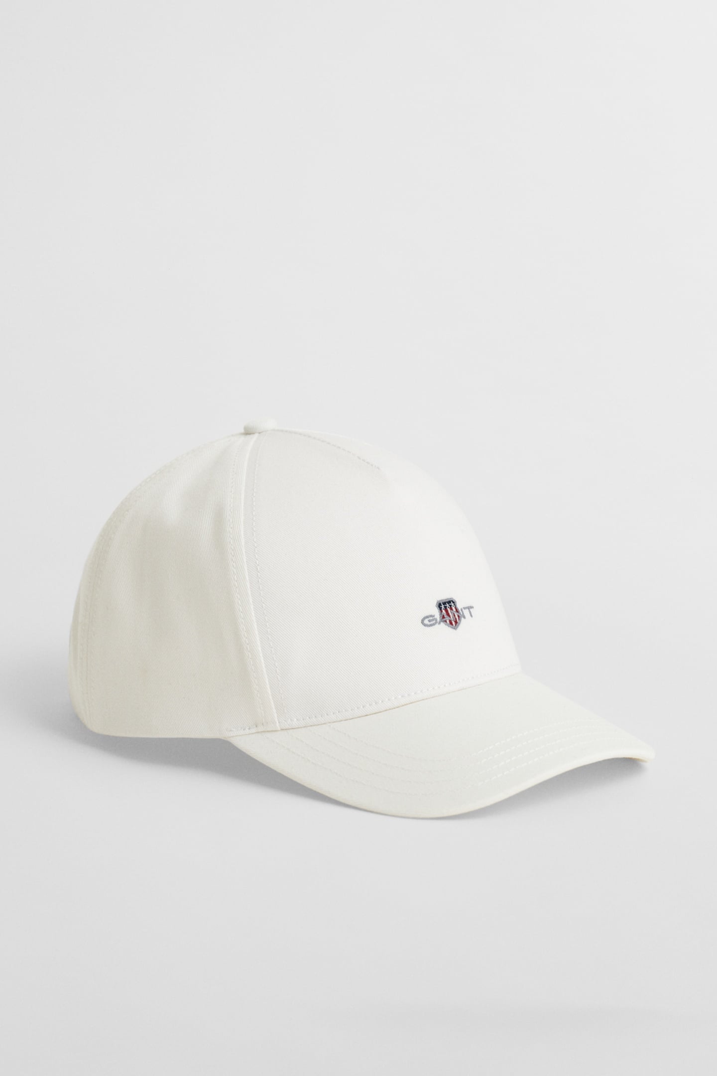 TEEN UNISEX SHIELD COTTON TWILL CAP EGGSHELL 2