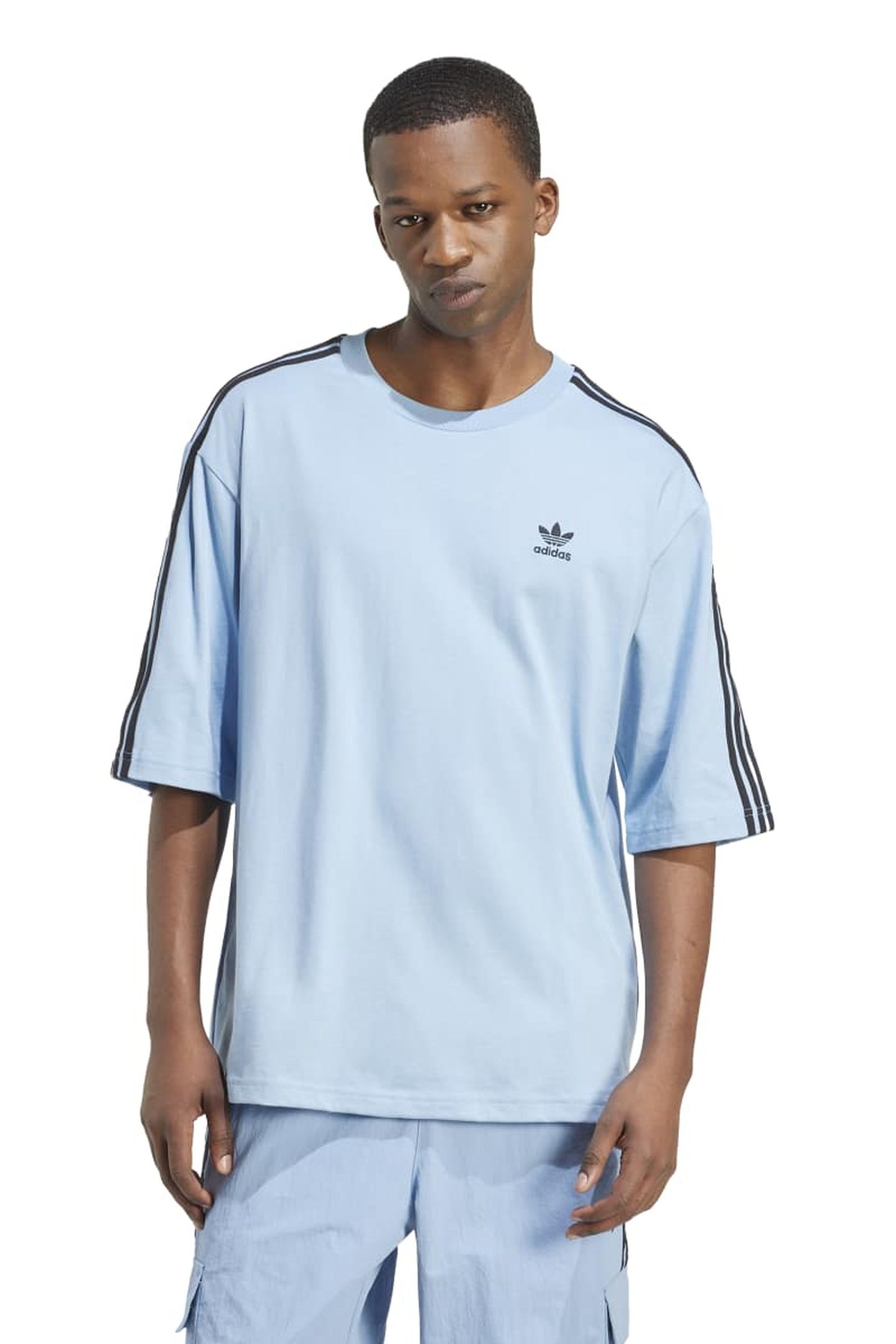 UNISEX OVERSIZE TEE ASH BLUE 2