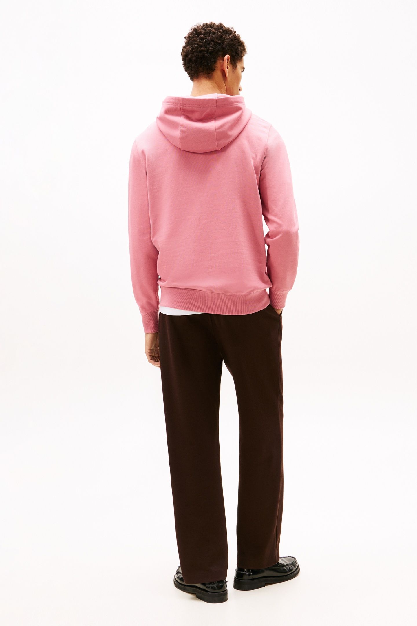 ESSENTIAL TERRY HOODIE CAMELLIA BLUSH 2