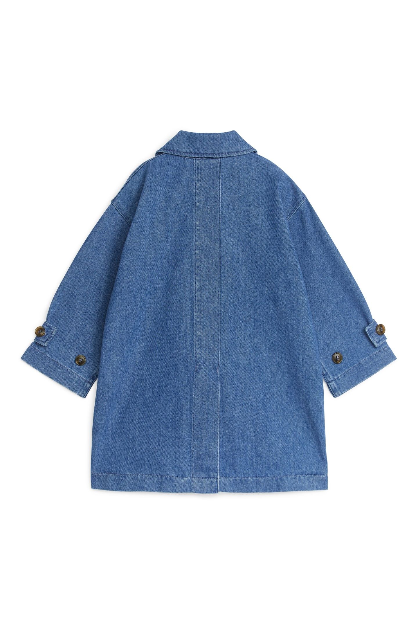 JANE LONG TRENCHCOAT BLUE 3