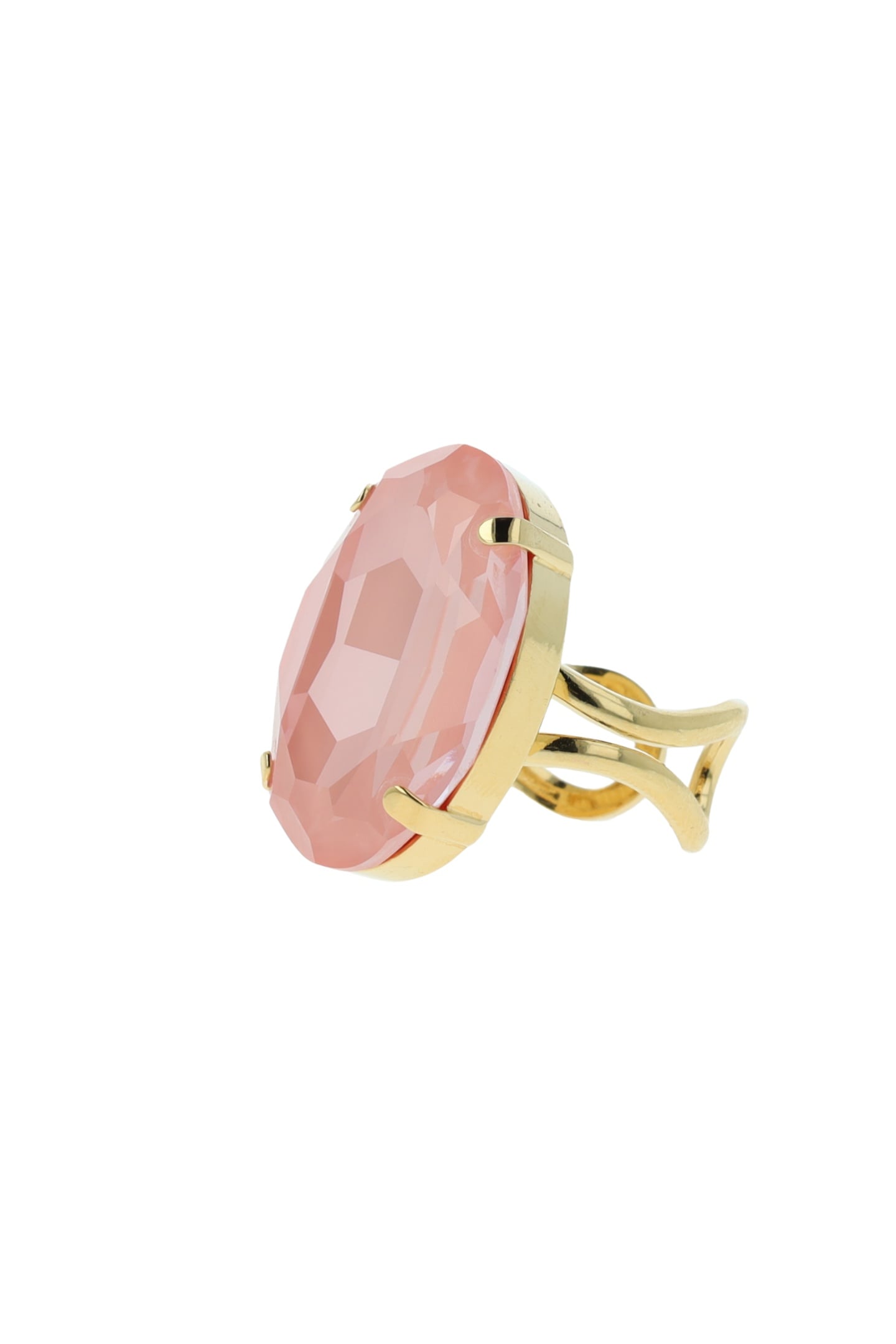 EVA OVAL RING FLAMINGO PINK 2