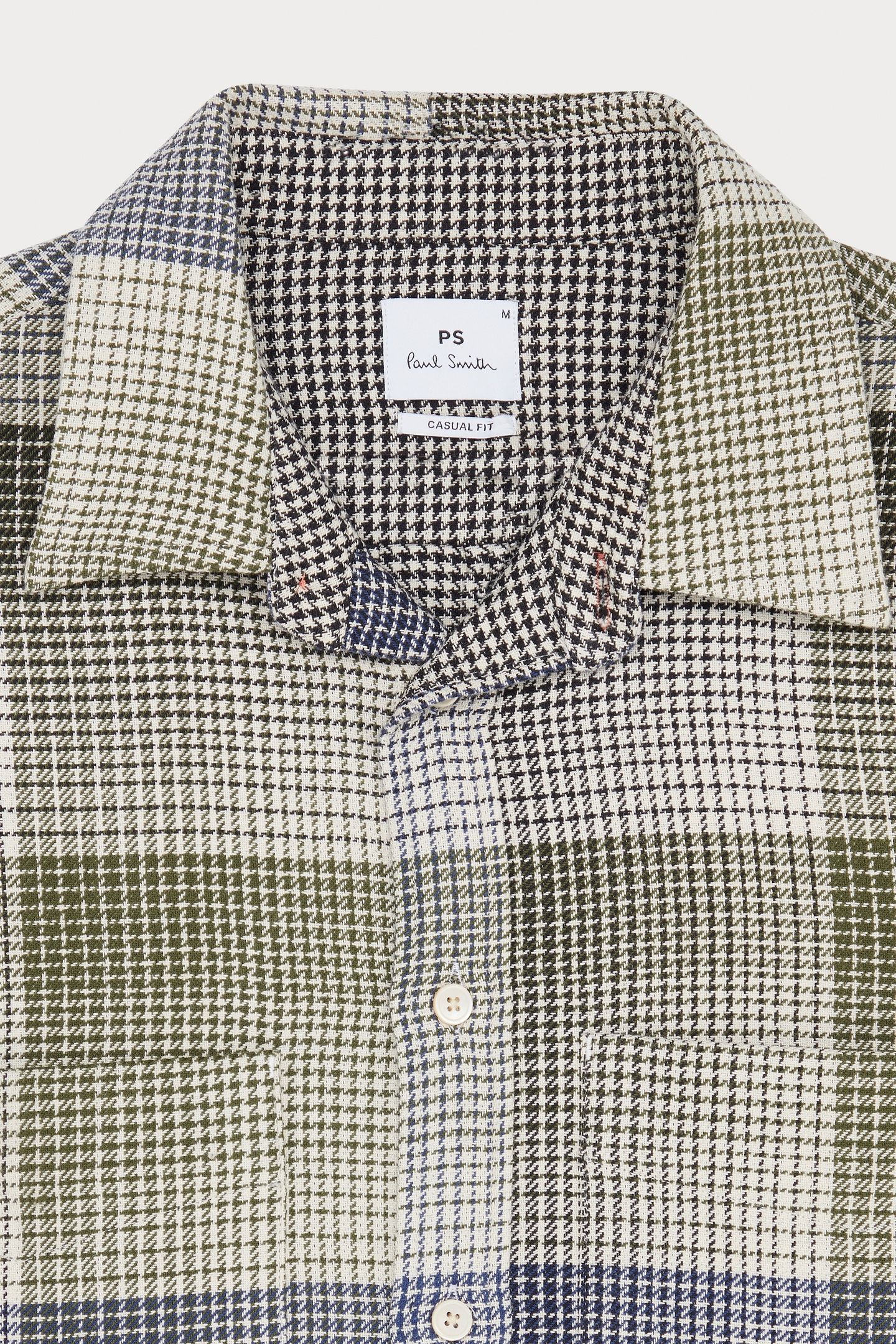 MENS LSCASUAL FIT SHIRT LIGHT BEIGE 4