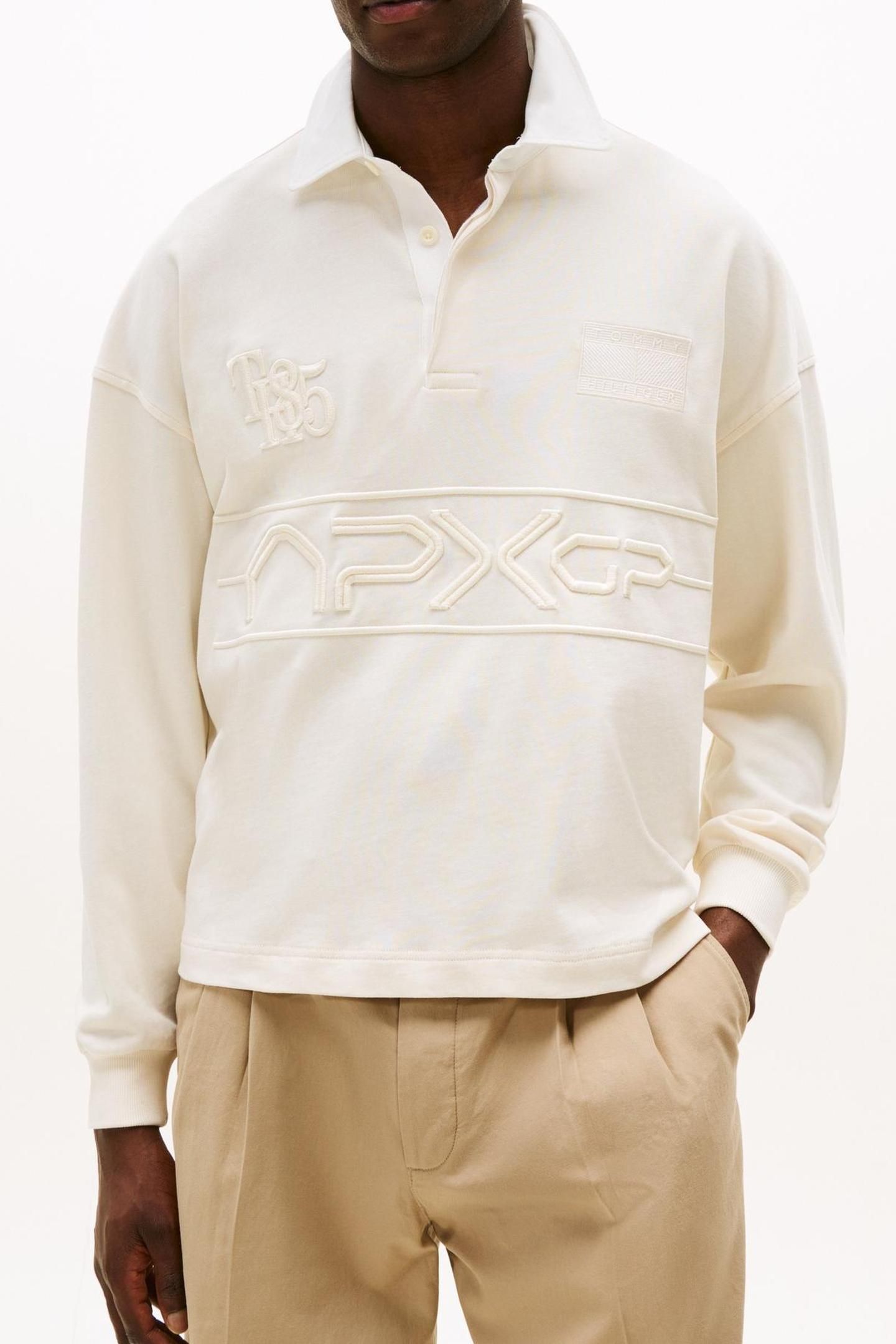 F1 MOVIE RUGBY SHIRT IVORY PETAL/ECRU 3