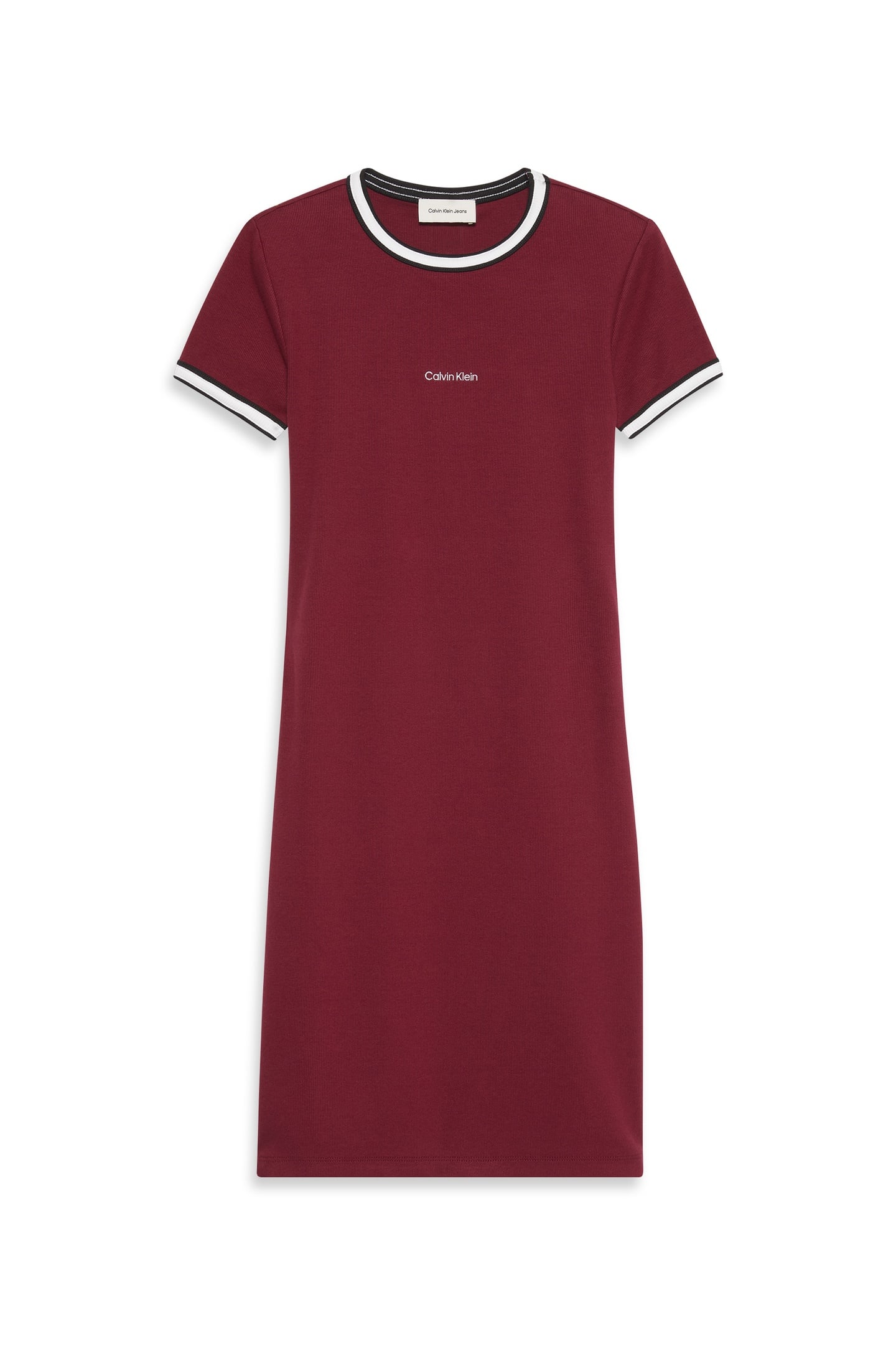 SS COLOR BLOCK COTTON DRESS MAGENTA JEWEL 4