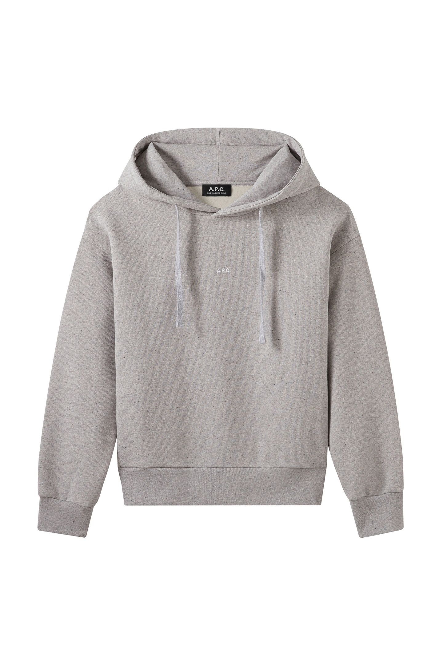 HOODIE CHRISTINA HEATHERED GREY 2