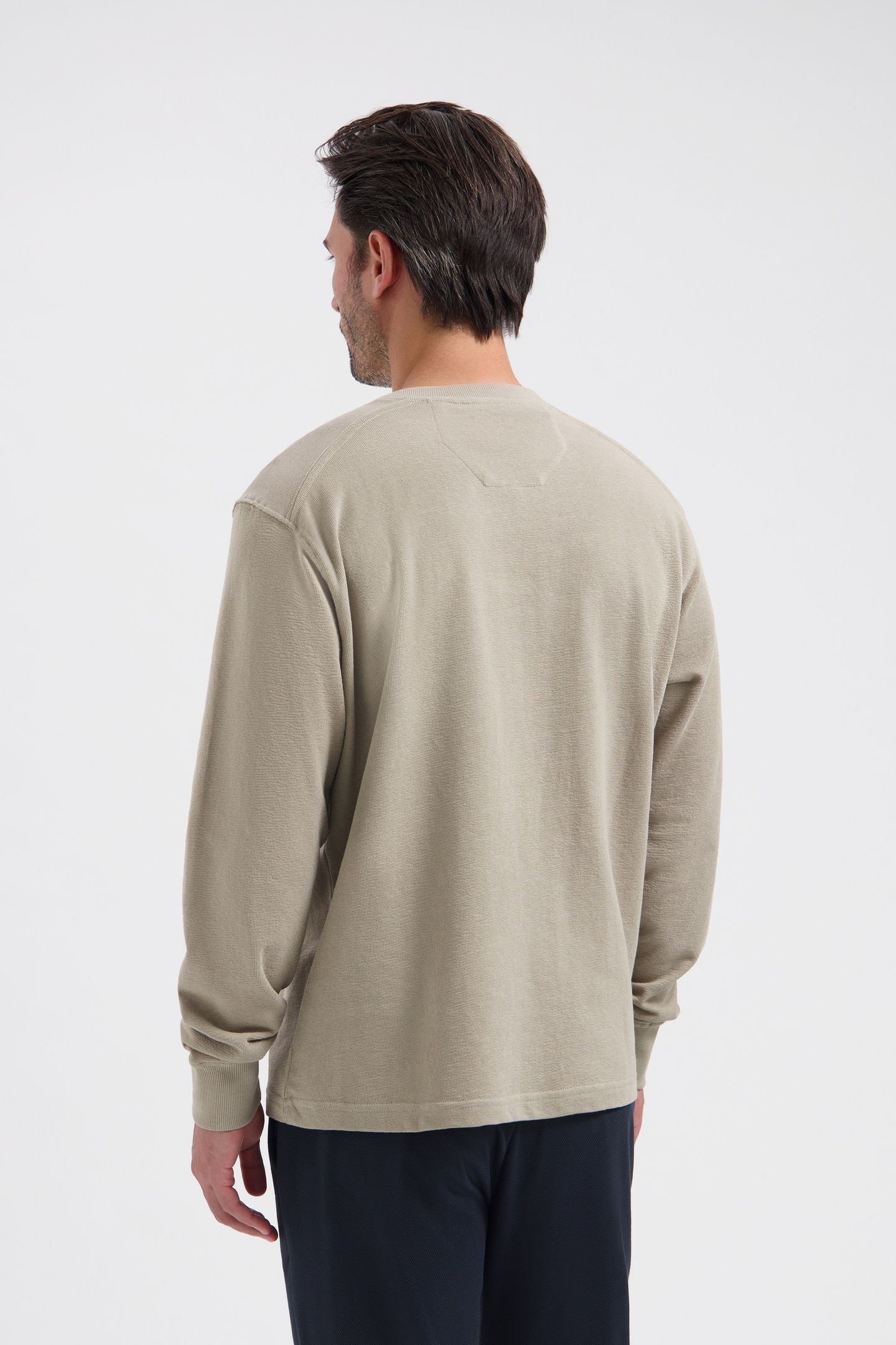DS_LASSE CREWNECK VINTAGE KHAKI VINTAGE KHAKI 2