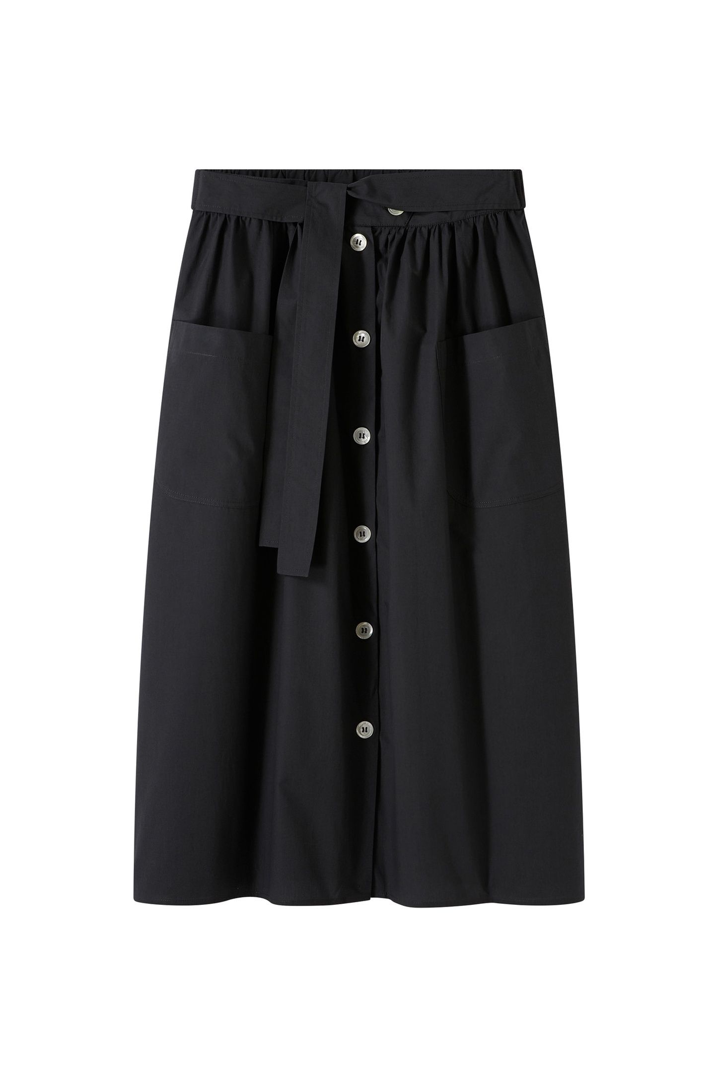 SKIRT VIOLETA CHARCOAL 2