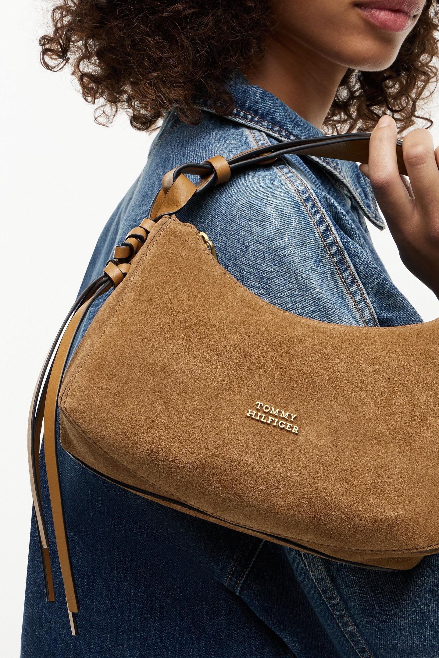 TH STATEMENT MINI SHOULDER COGNAC 1