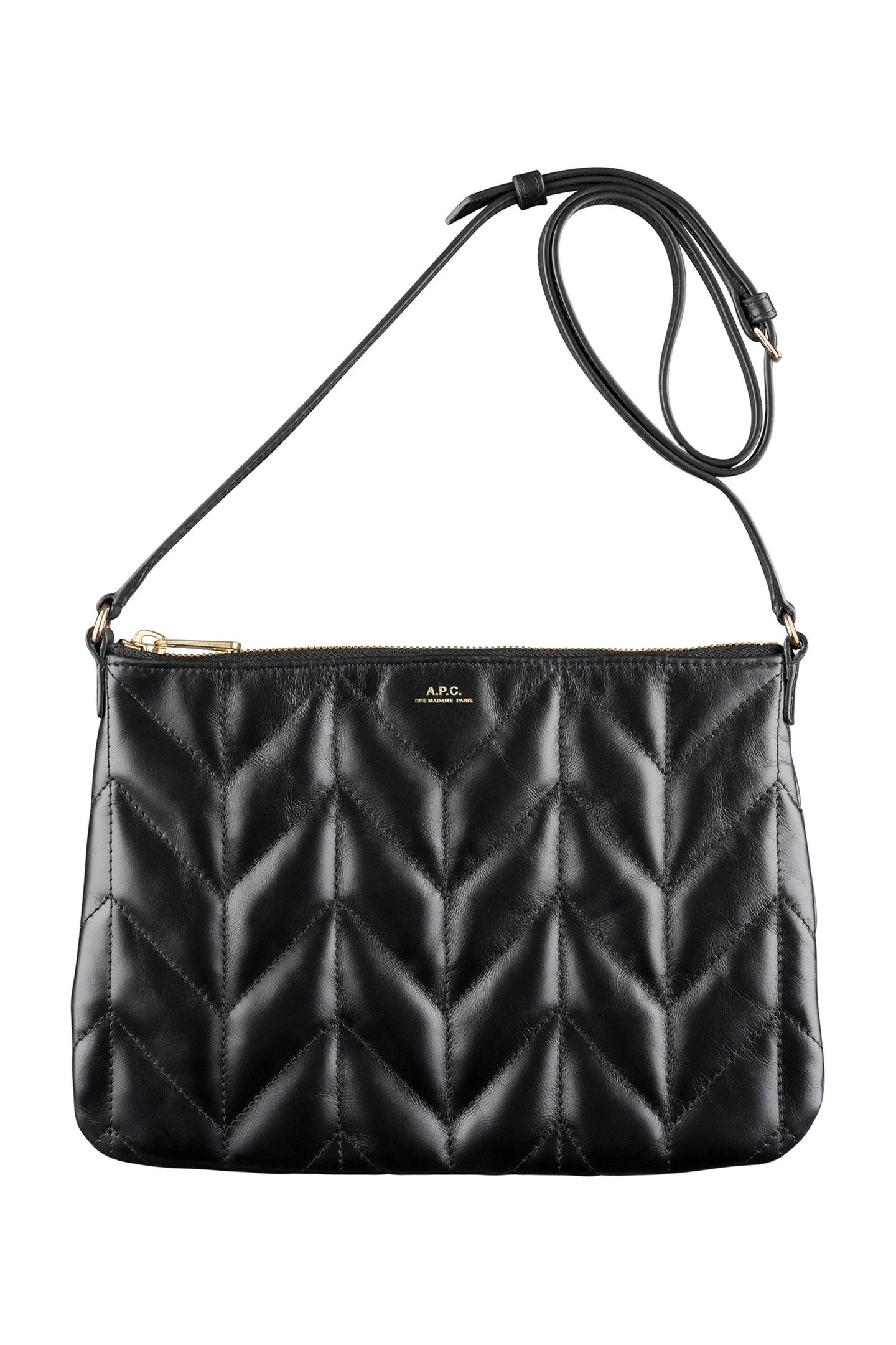 POUCH MERYL WITH STRAP BLACK 1