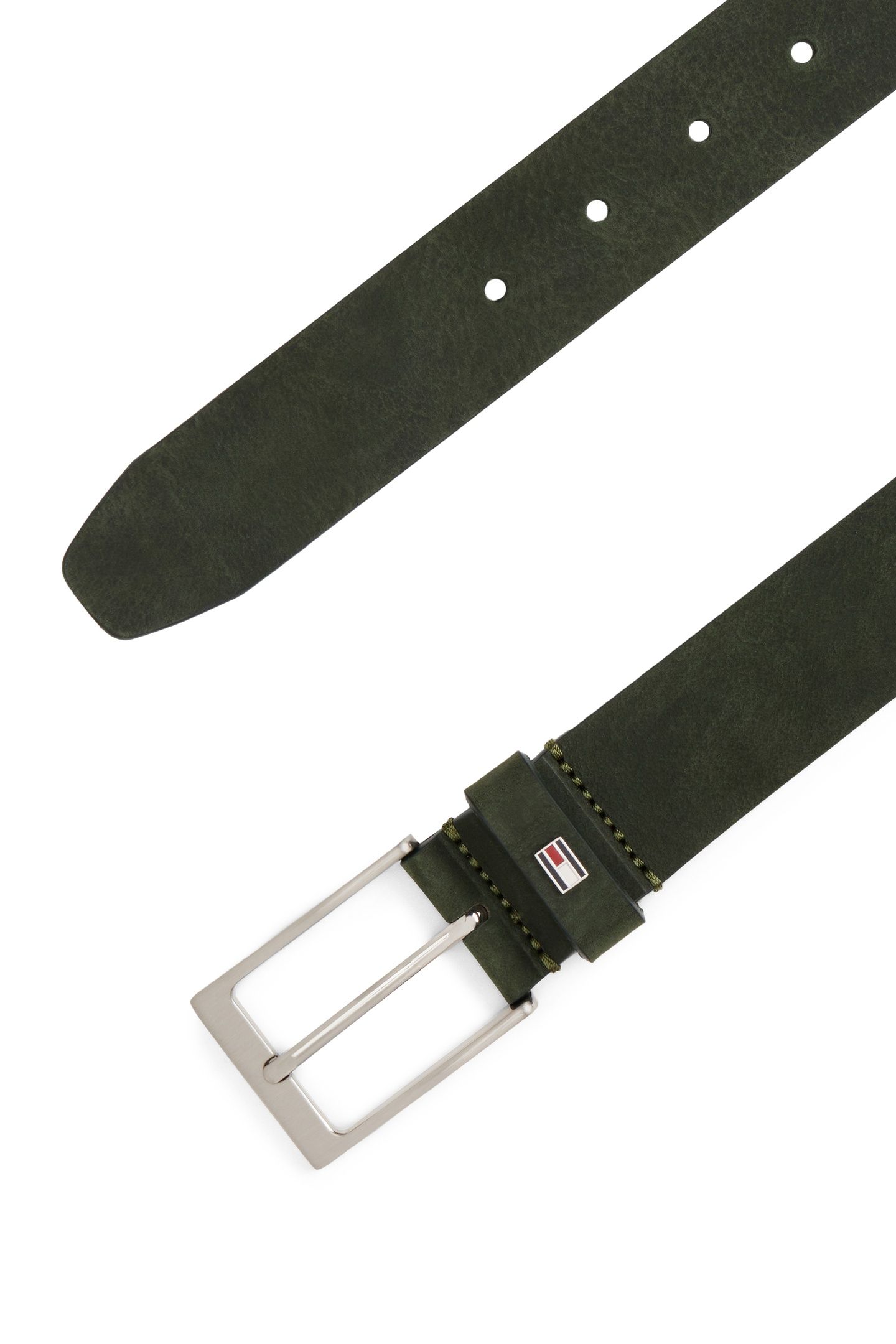 LAYTON 3.5 NUBUCK BELT DARK WOODLAND 4