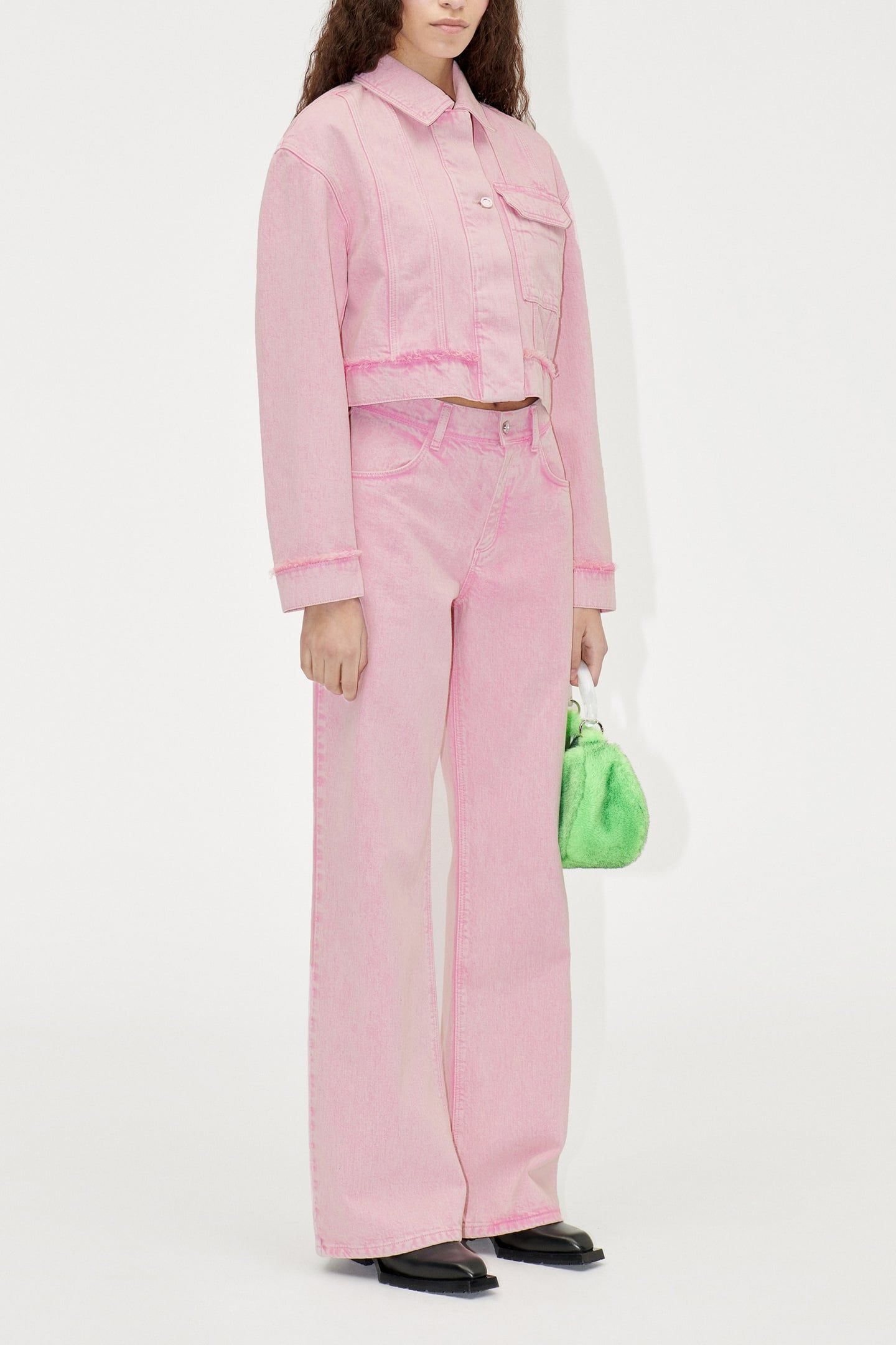 JOELLE PANTS LONG WASHED PINK 1