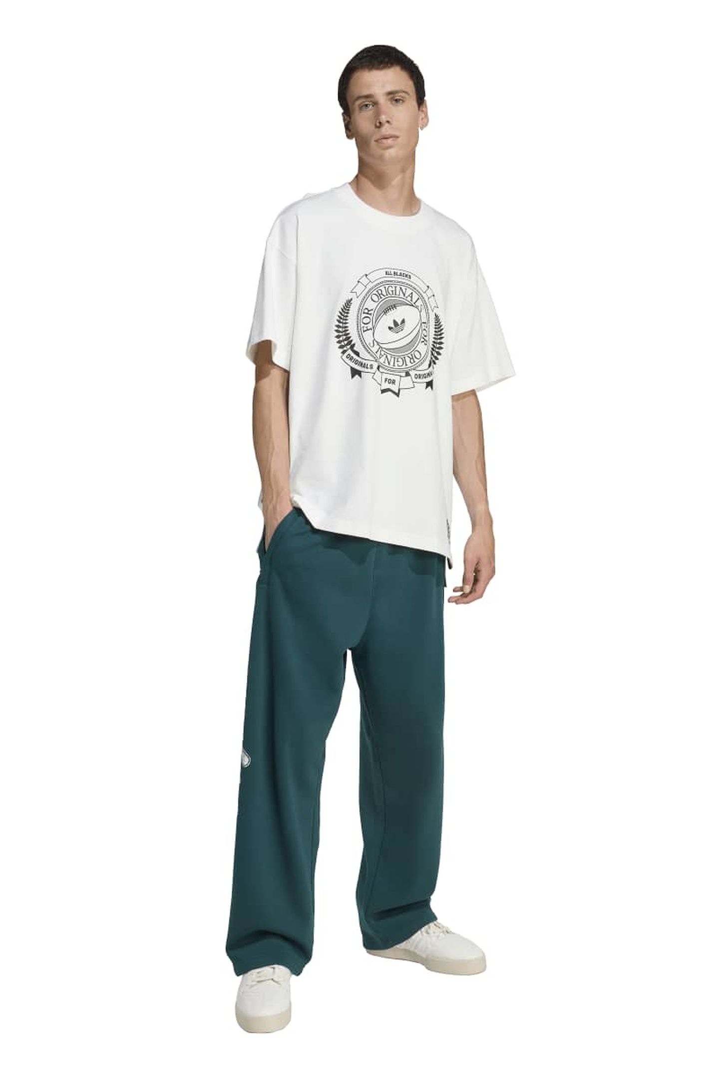 UNISEX GRAPHIC TEE CORE WHITE 3