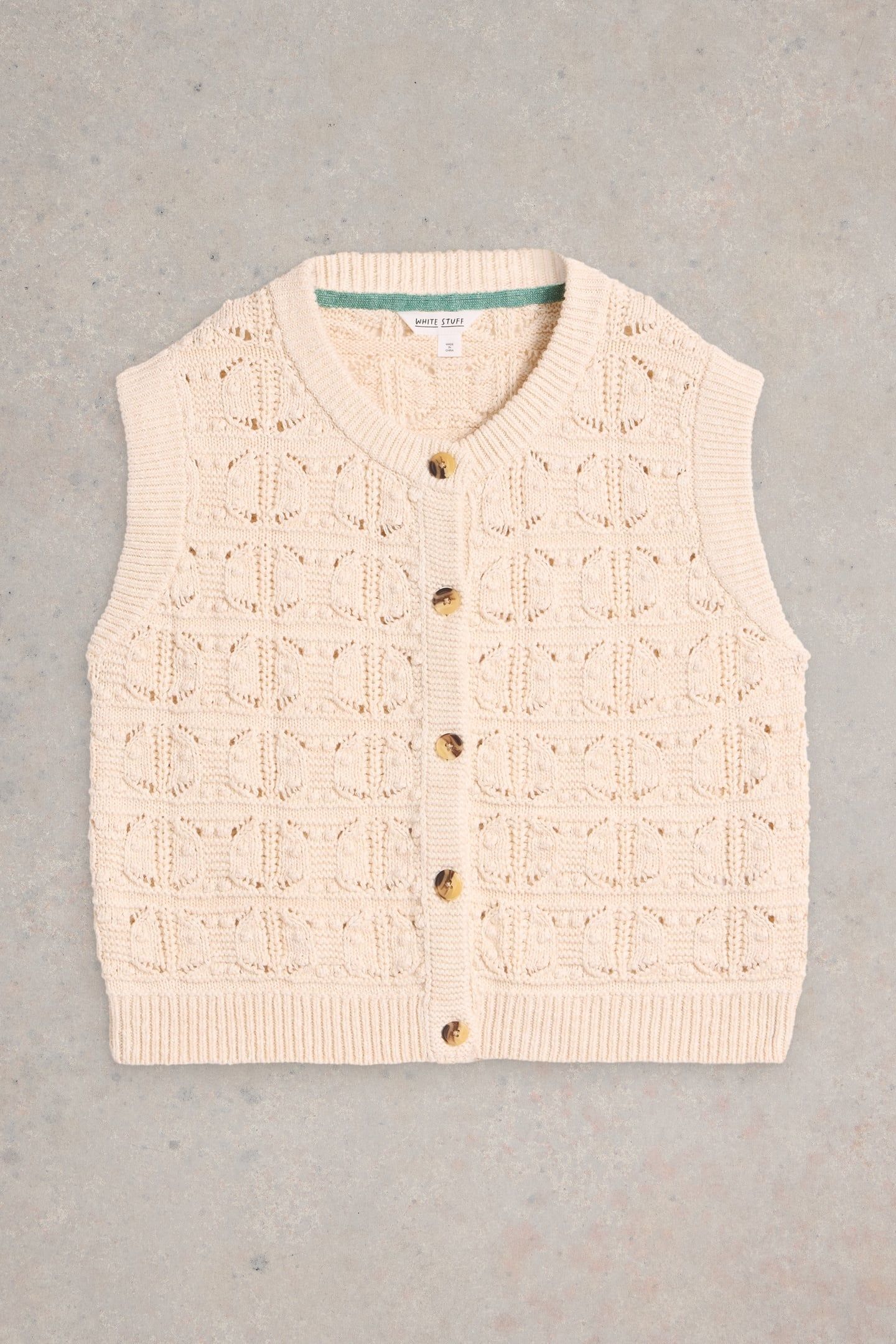 ANNA STITCH TANK LIGHT NATURAL 4