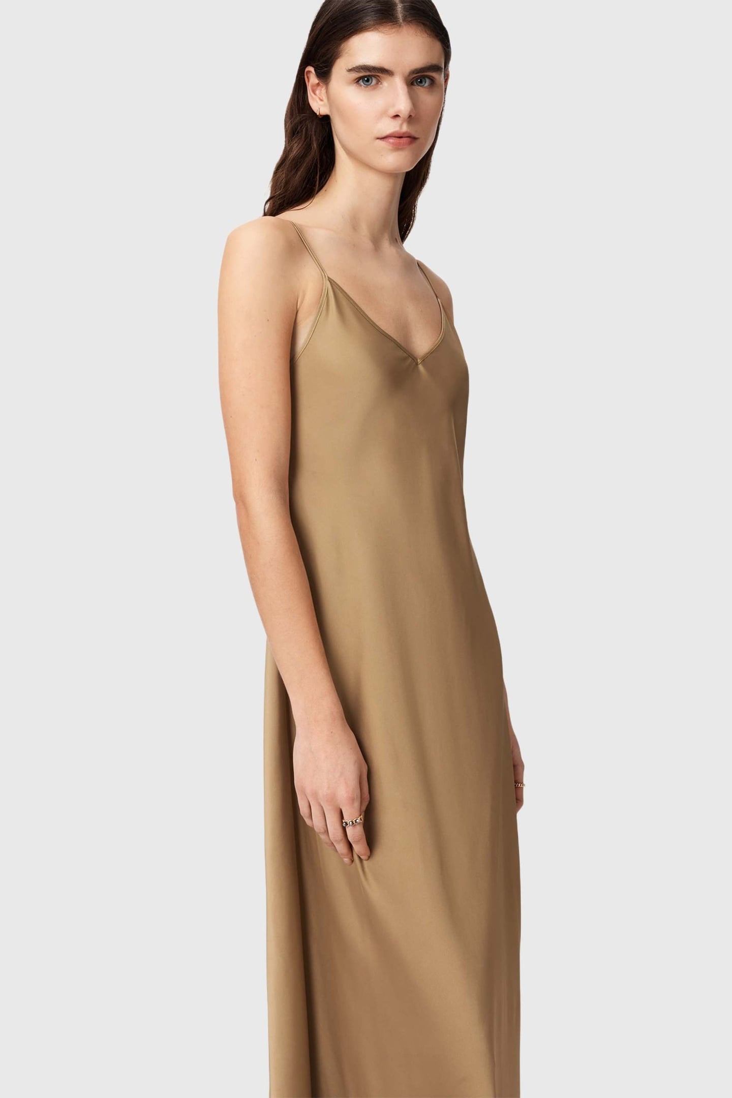 LEONA DRESS PINTO BROWN 4