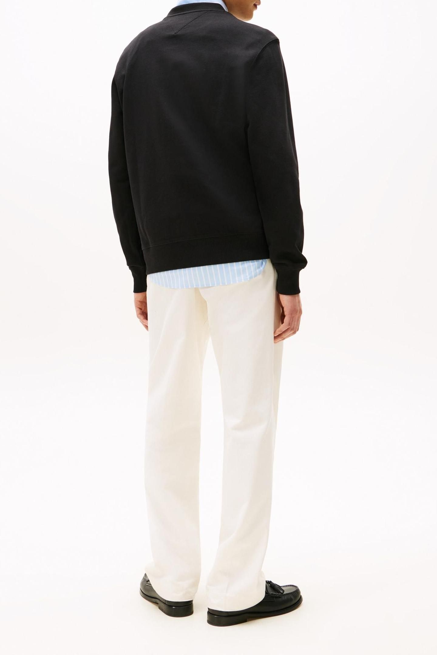HILFIGER STACKED SWEATSHIRT BLACK 3
