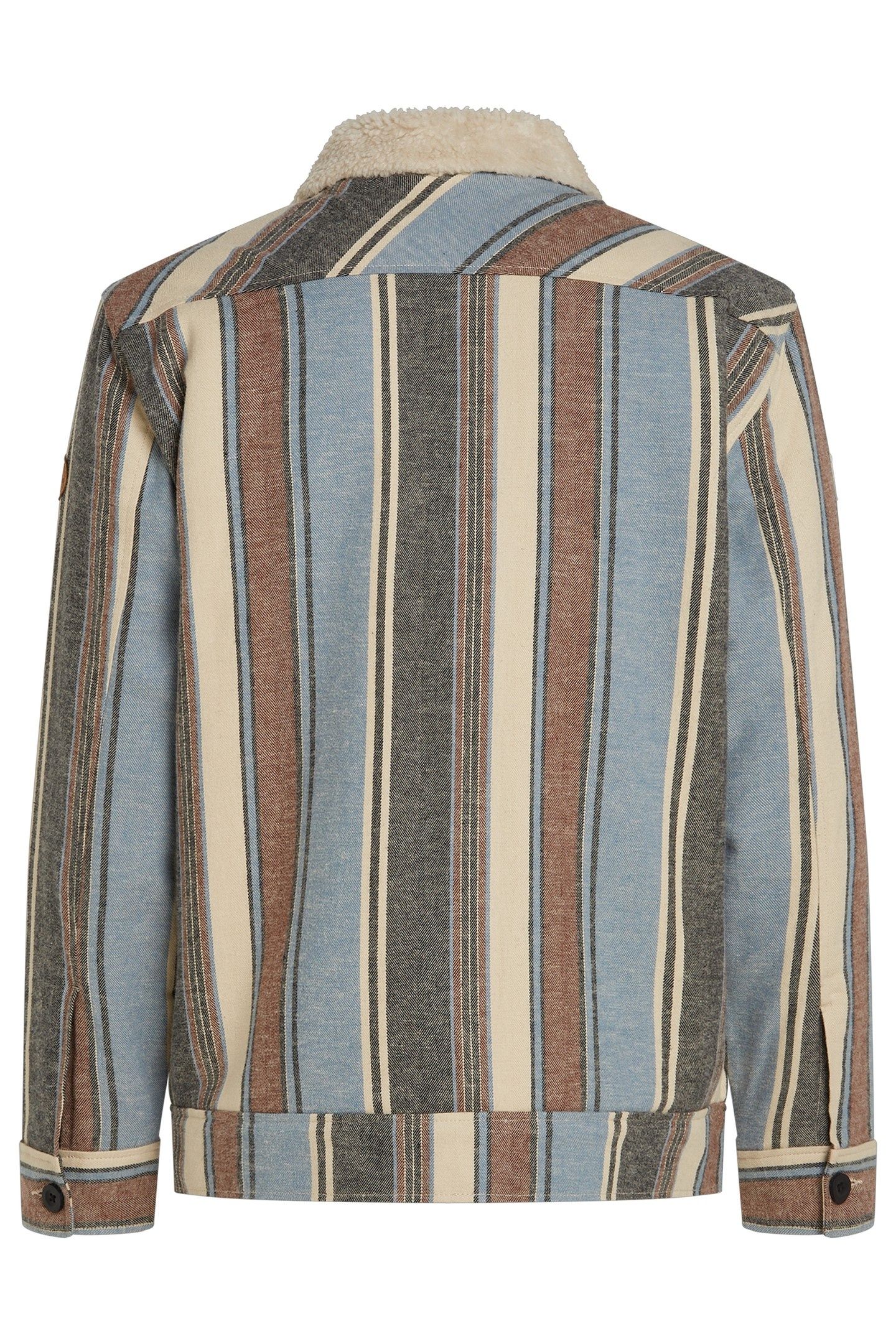 O'RIGINALS FLEECE LINED JACKET BLUE VINTAGE O'NEILL STRIPE 5
