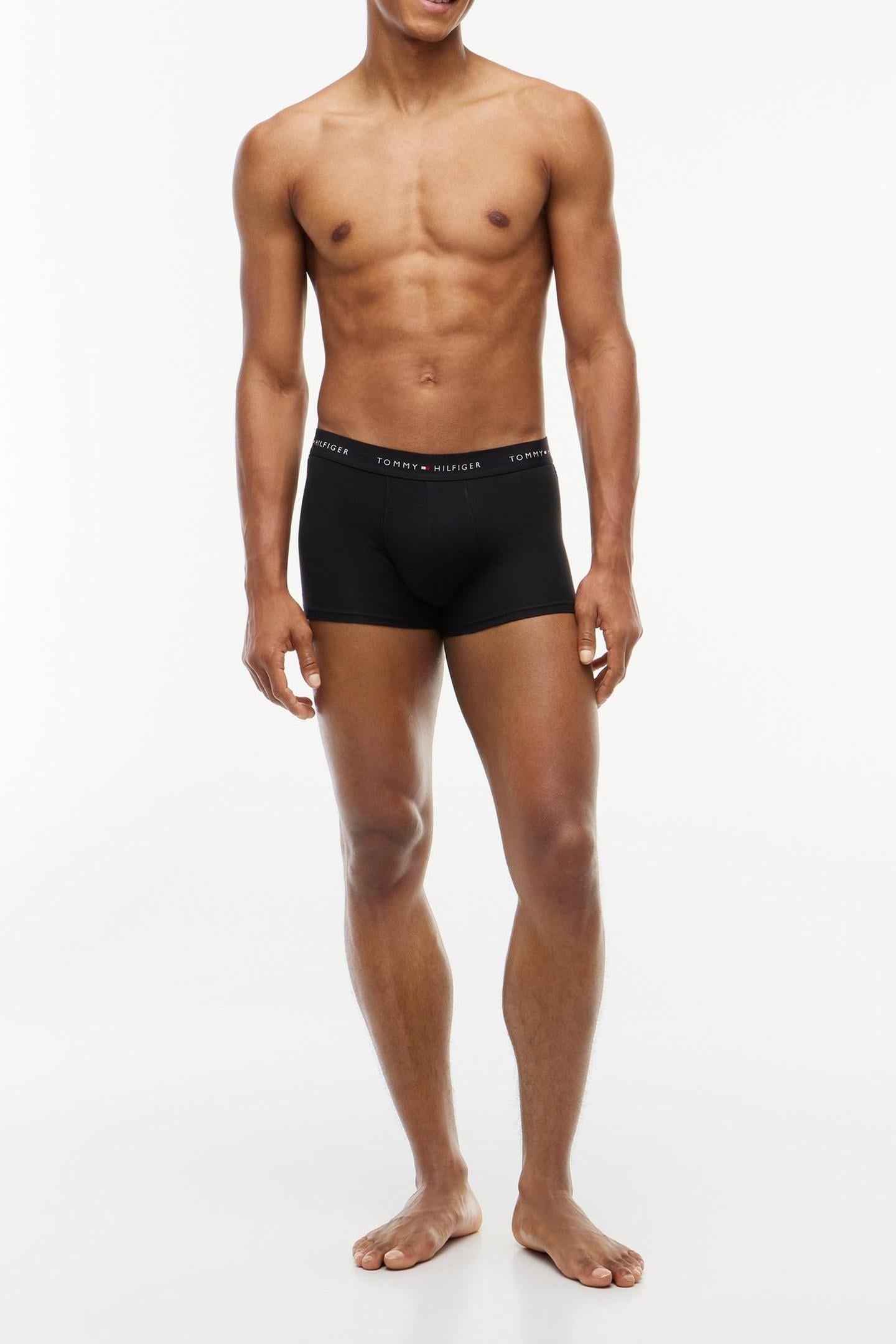 3-PACK WAISTBAND TRUNK BLACK/BLACK/BLACK 6