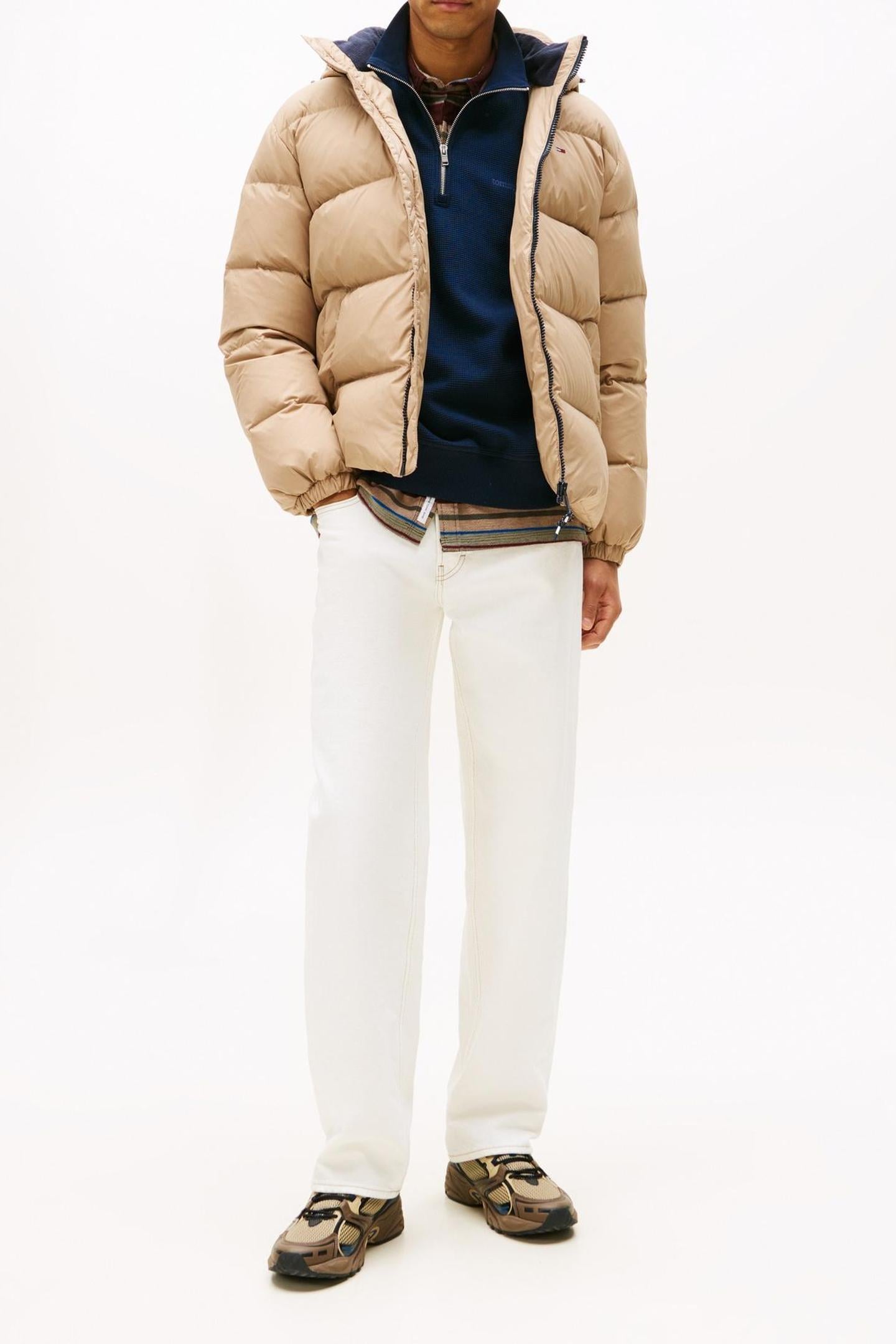 TJM ESSENTIAL DOWN JACKET COASTAL TAUPE 3