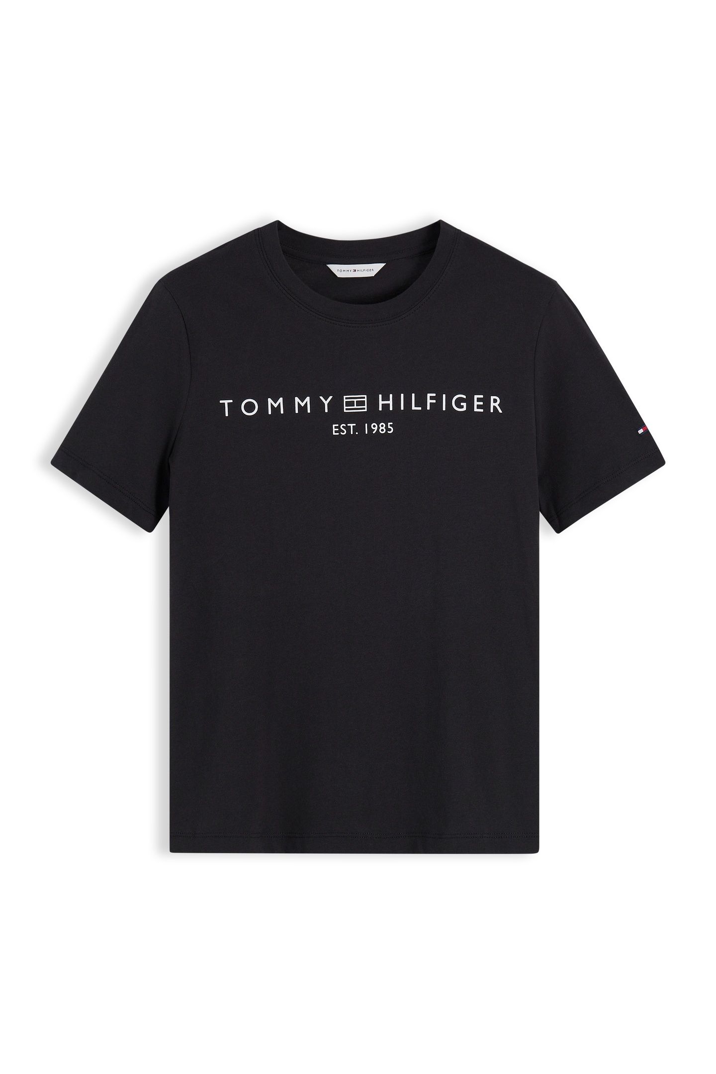 CORP LOGO COTTON JERSEY BLACK 4
