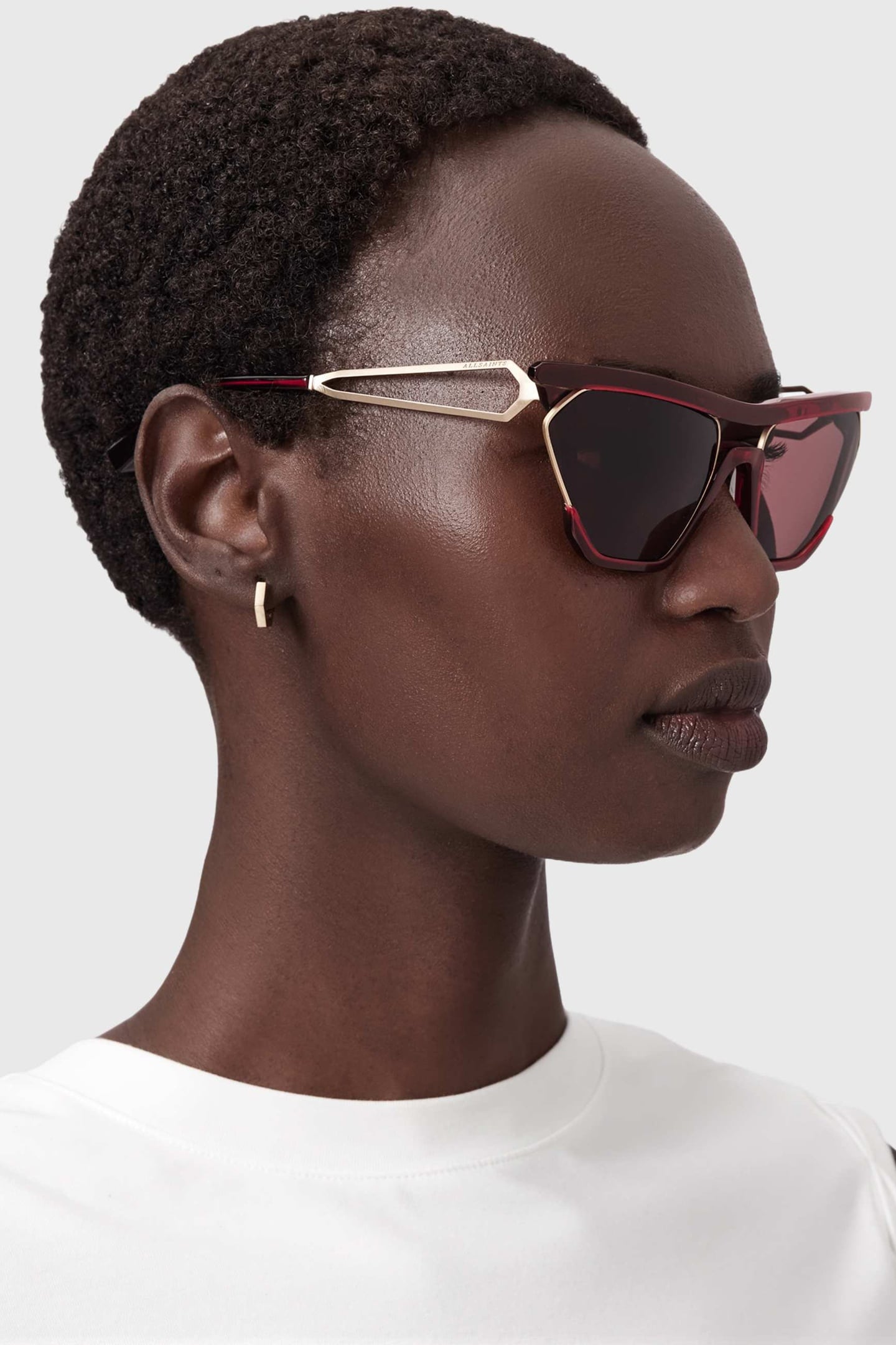 AVIE SUNGLASSES CRYSTAL BURGUNDY 1
