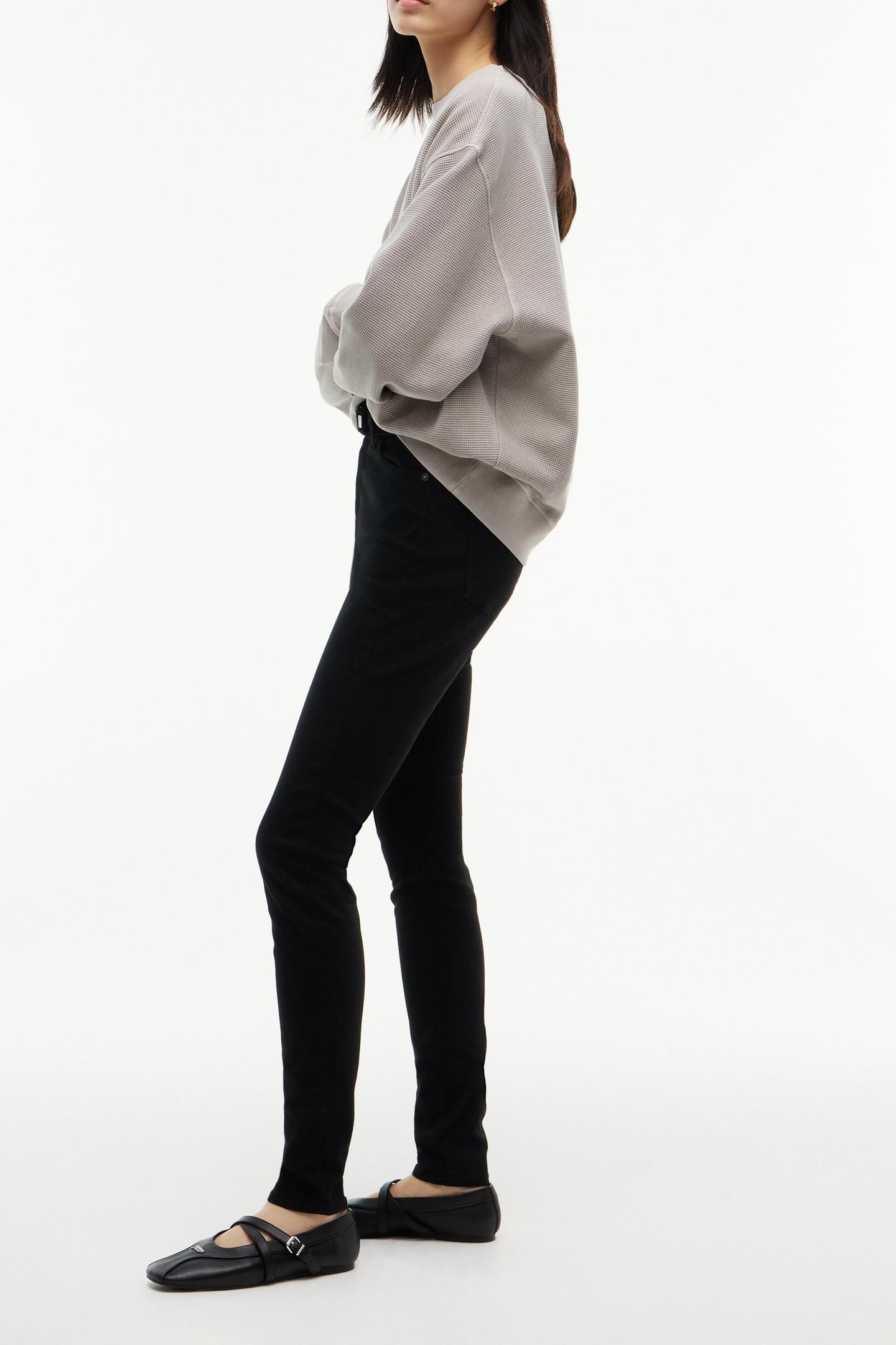 SYLVIA HIGH SKINNY DH428 DENIM BLACK 7