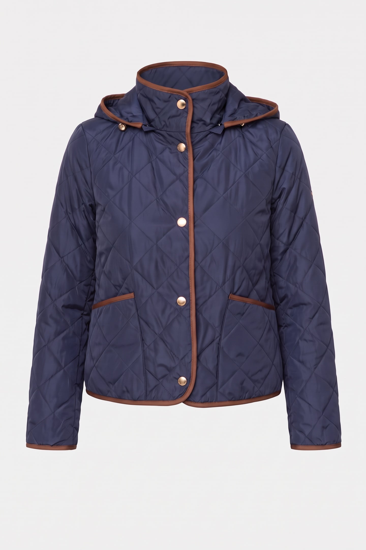 QUILTED HOODED JACKET MIDNIGHT 3