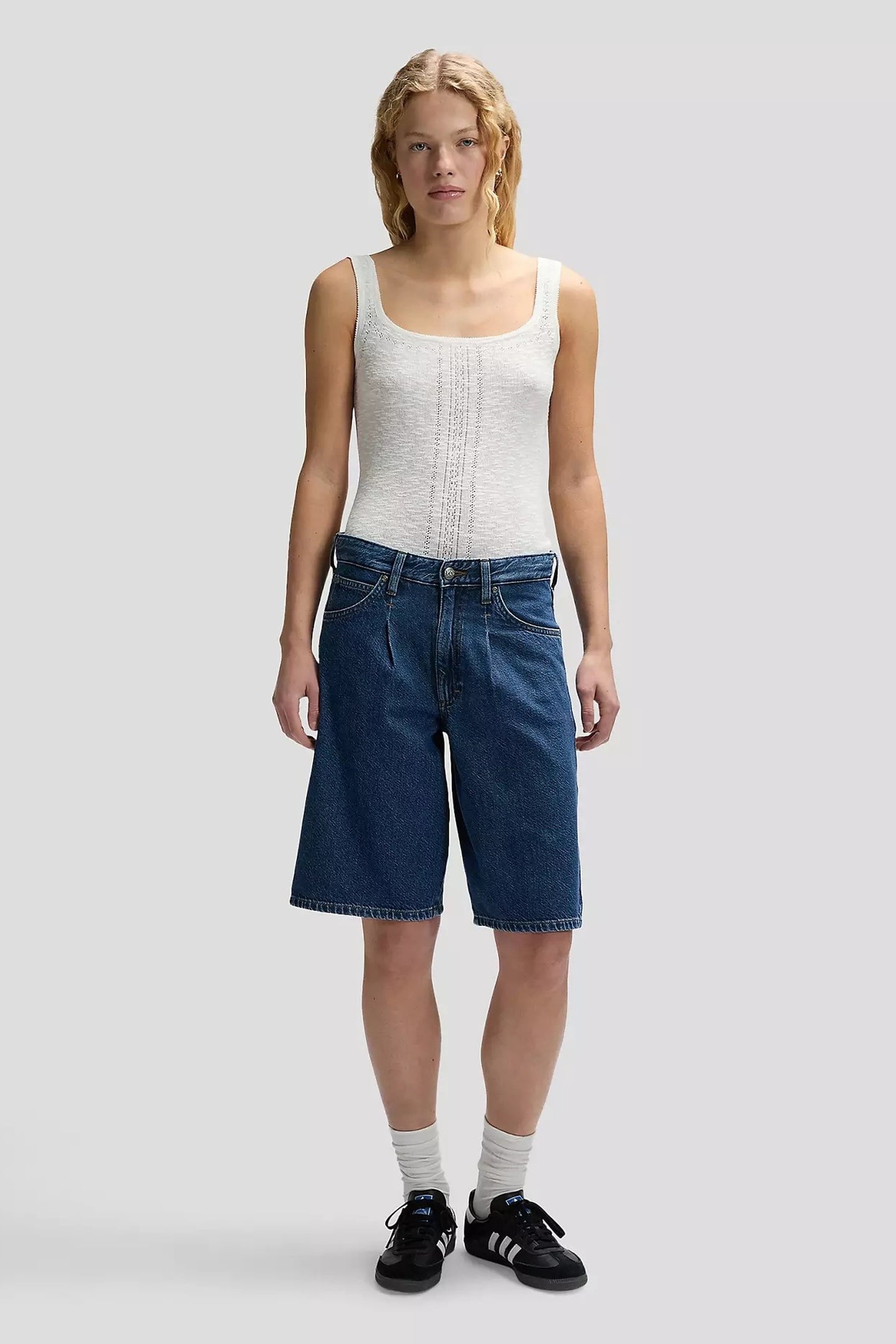 DRAPEY JORT - OVERT WASH - RELAXED BLUE 2