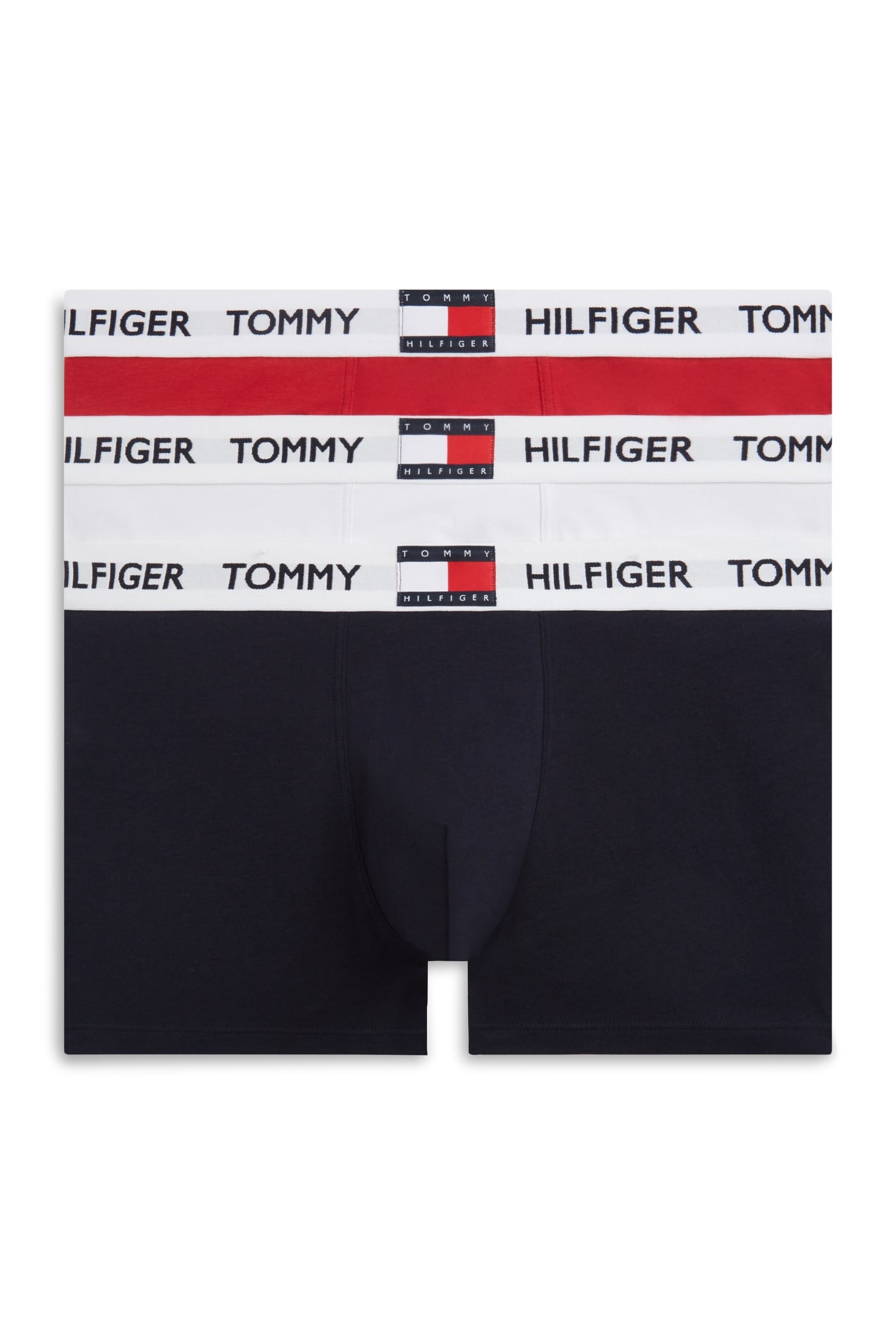 3-PACK TRUNK MEDIUM RED/WHITE/NAVY BLUE 1