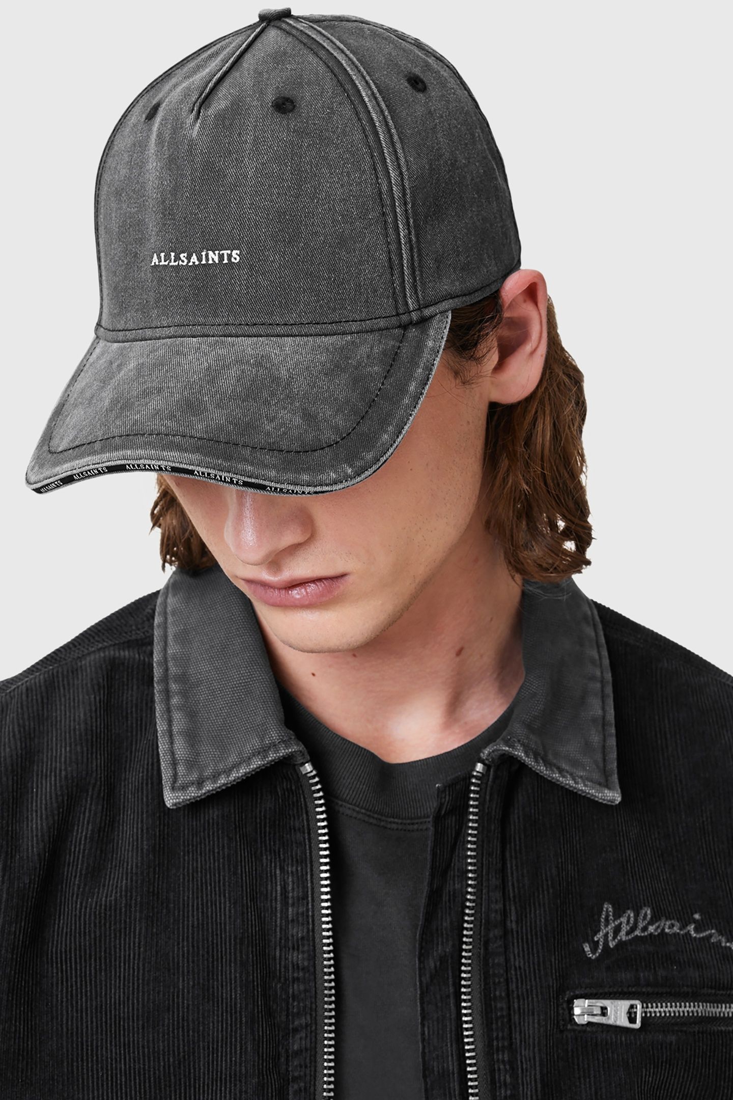 FELIX BASEBALL CAP WASHED BLACK 3