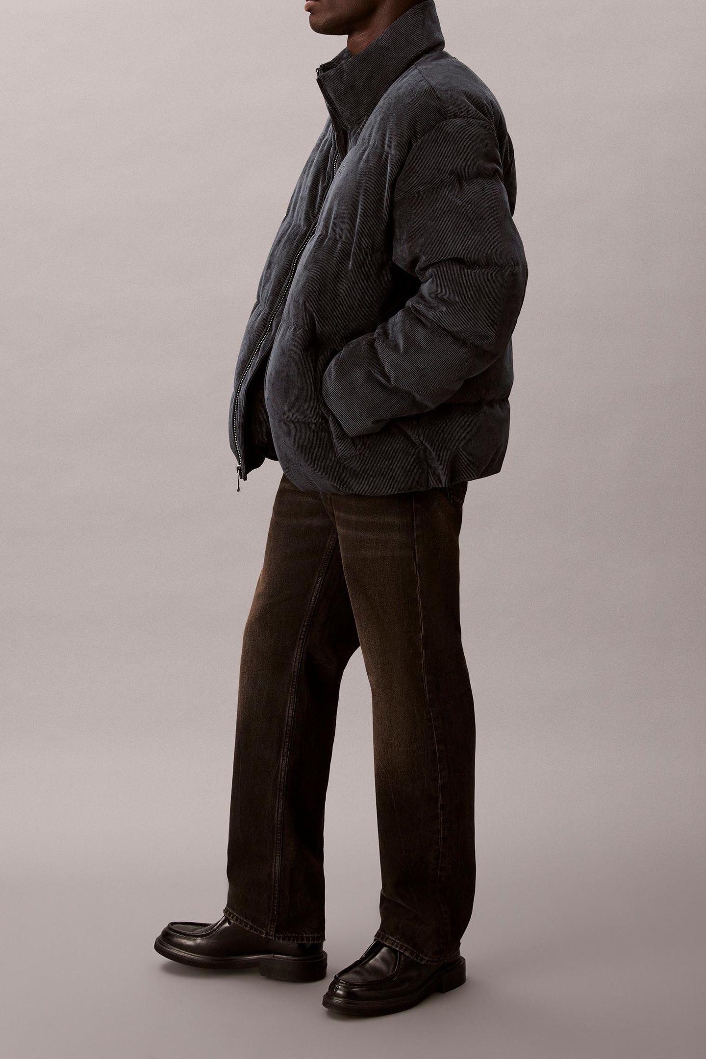 LS CORDUROY MID WEIGHT PUFFER NIGHT MAGIC 6