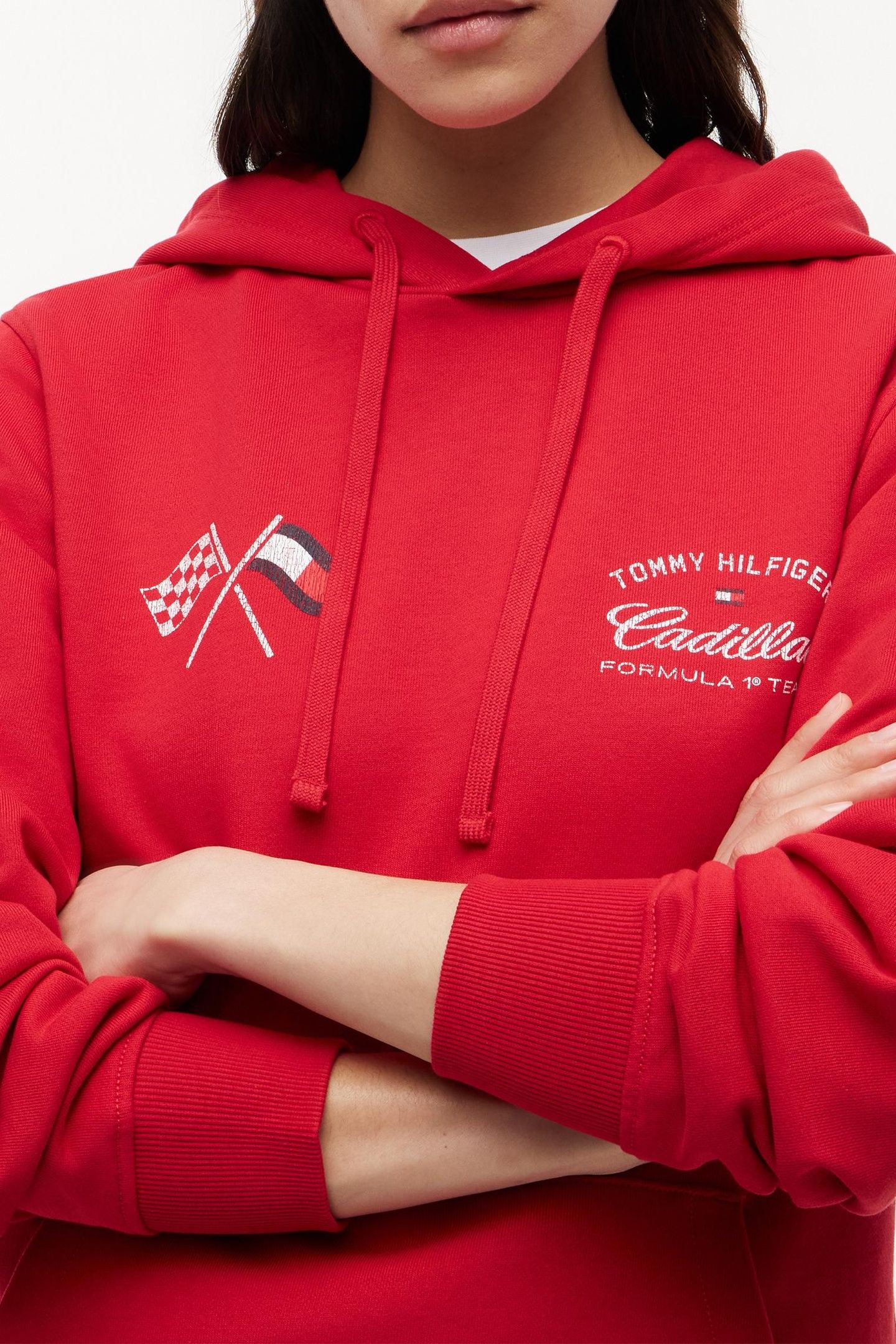 UNISEX TH X CF1 VARSITY GRAPHIC RED 6