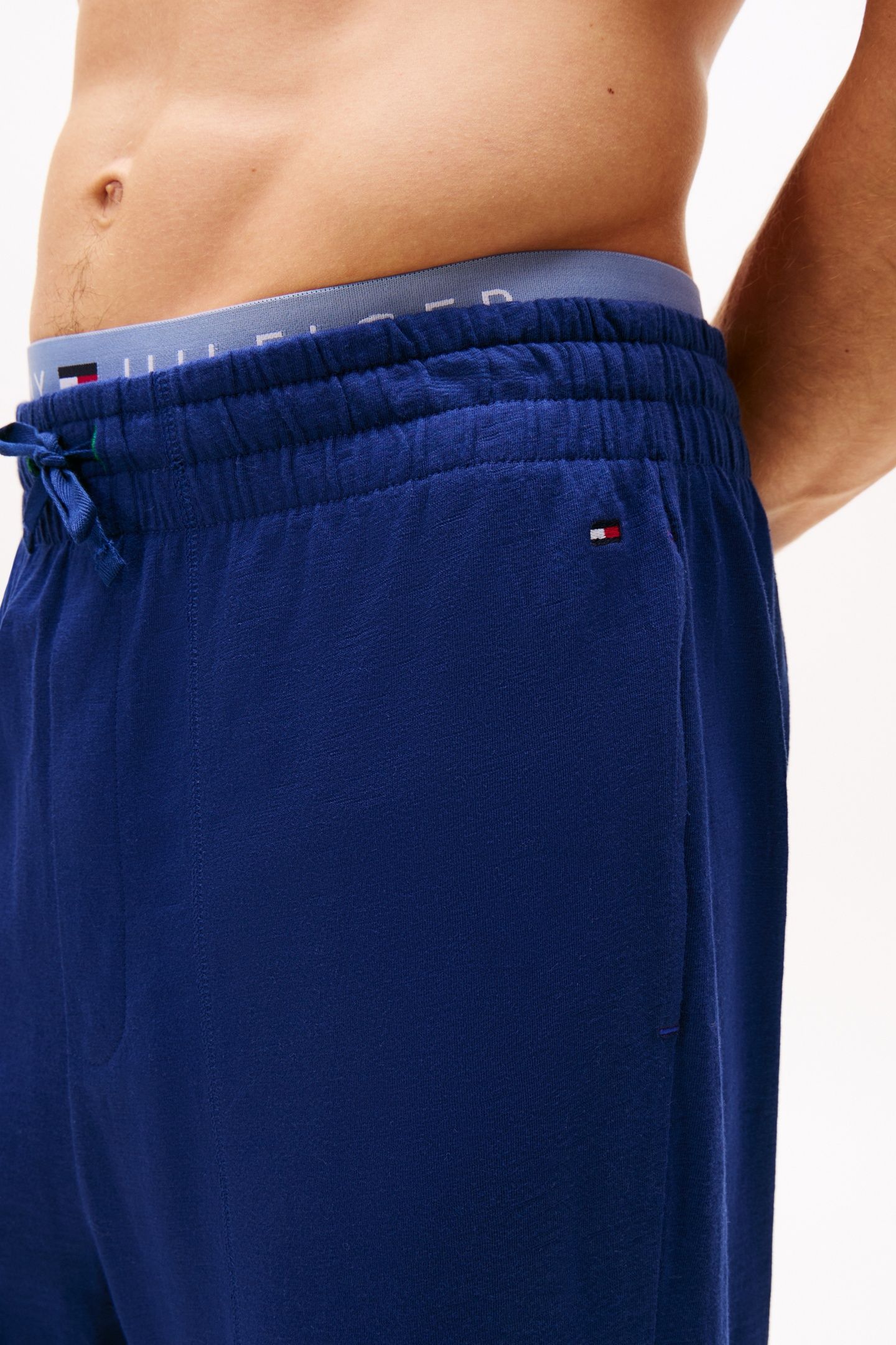 JERSEY PJ PANT PREPPY NAVY 5