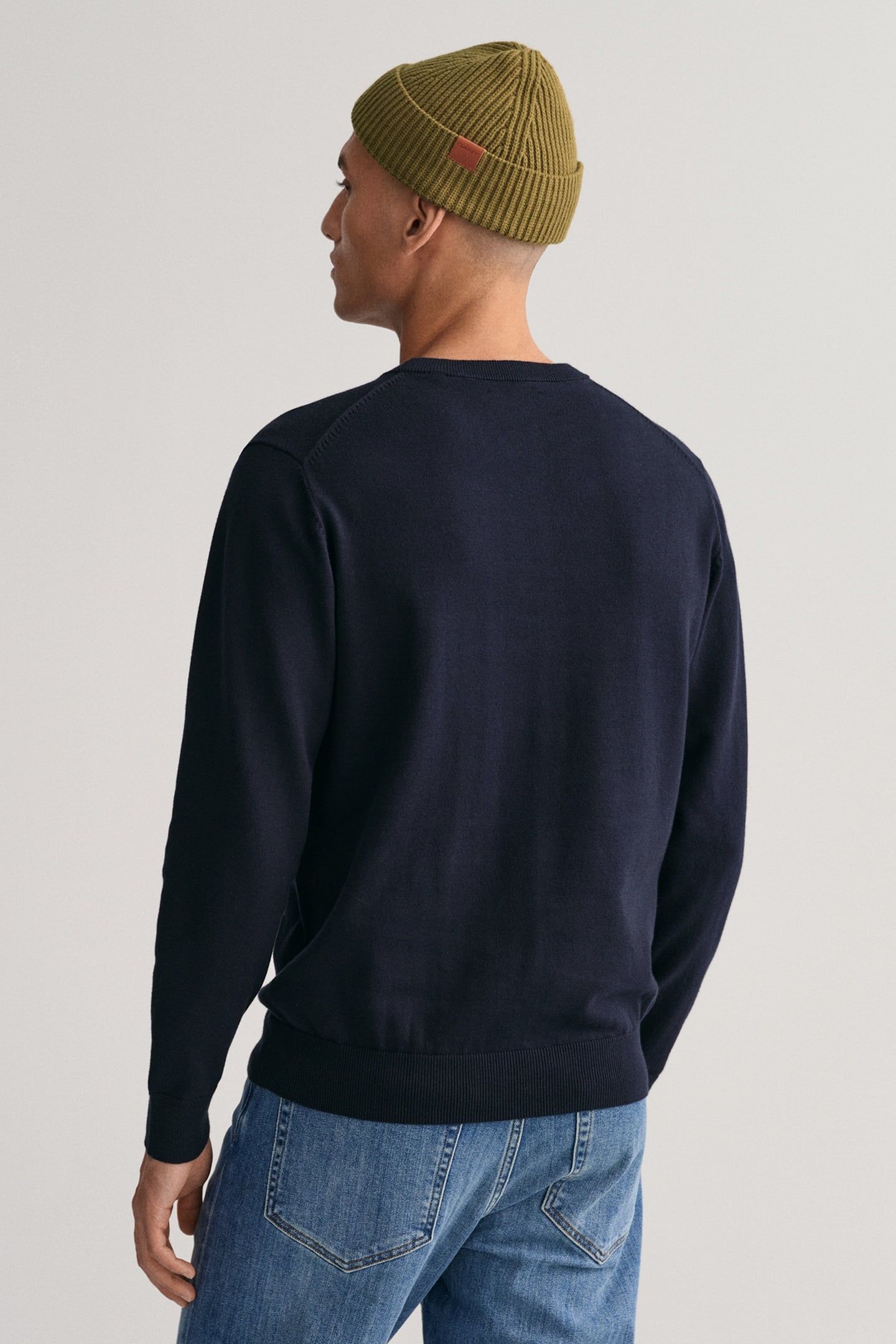 CLASSIC COTTON C-NECK EVENING BLUE 5