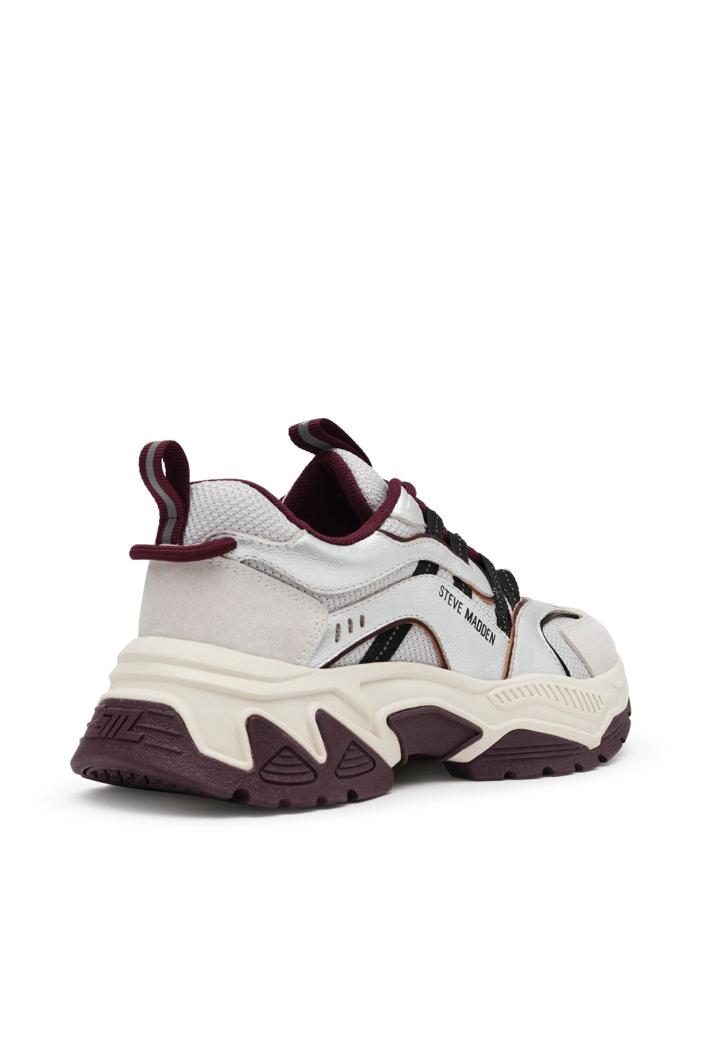 ANIMATES-E SNEAKERS WINE/GRY 4