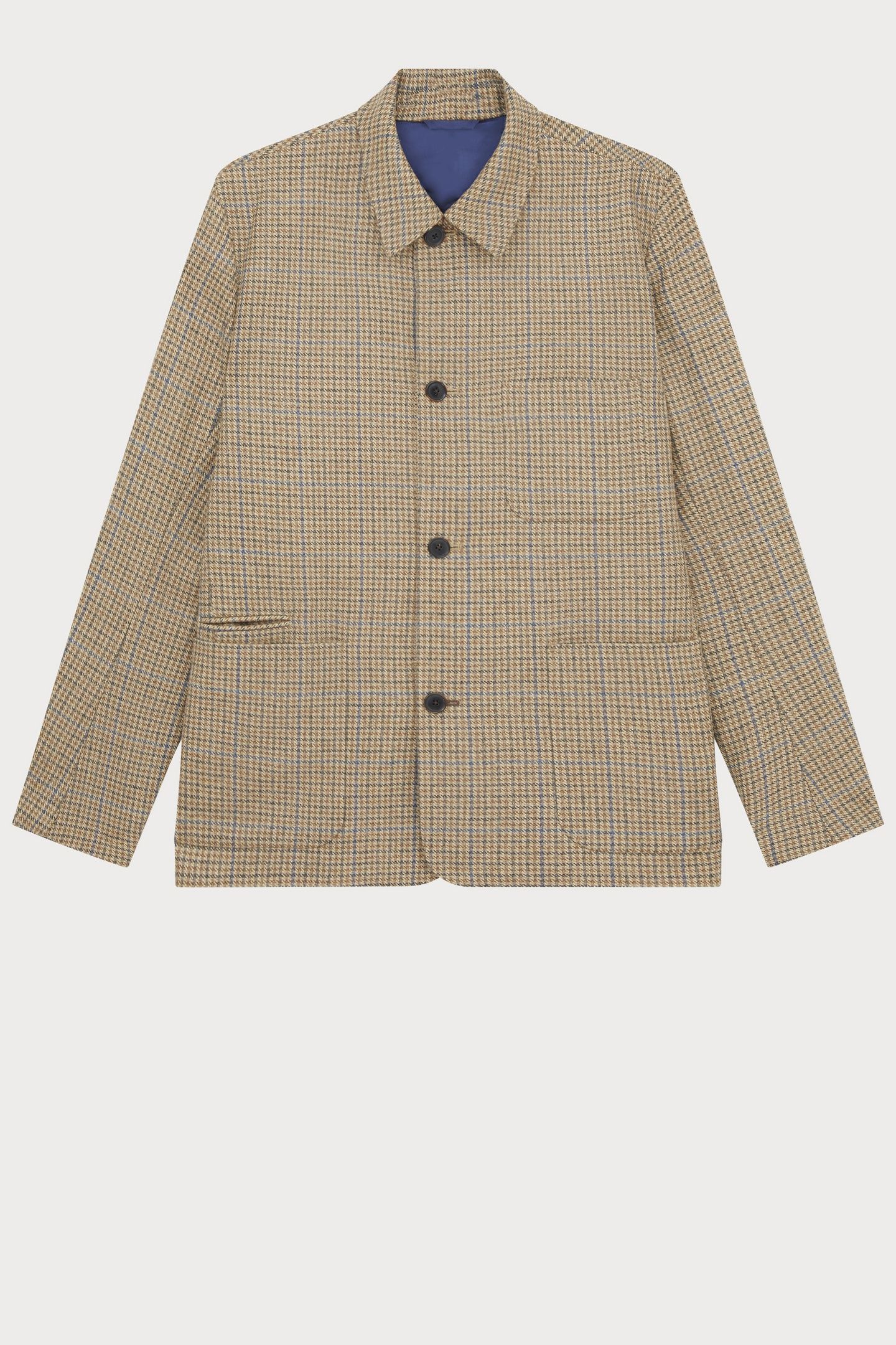 MENS 4BTN CASUAL JKT MEDIUM BEIGE 4
