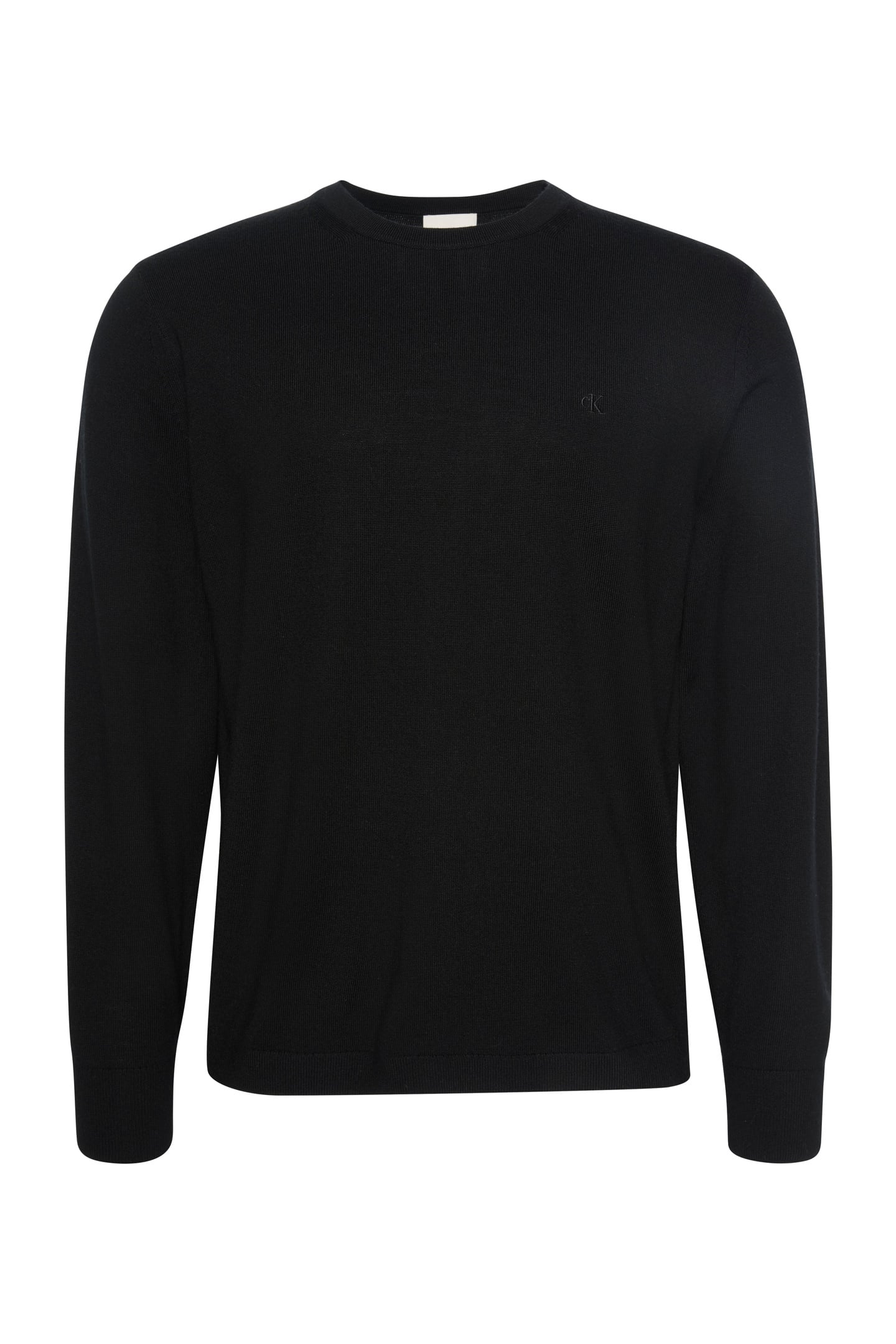 LS 100% MERINO CREW BLACK 4