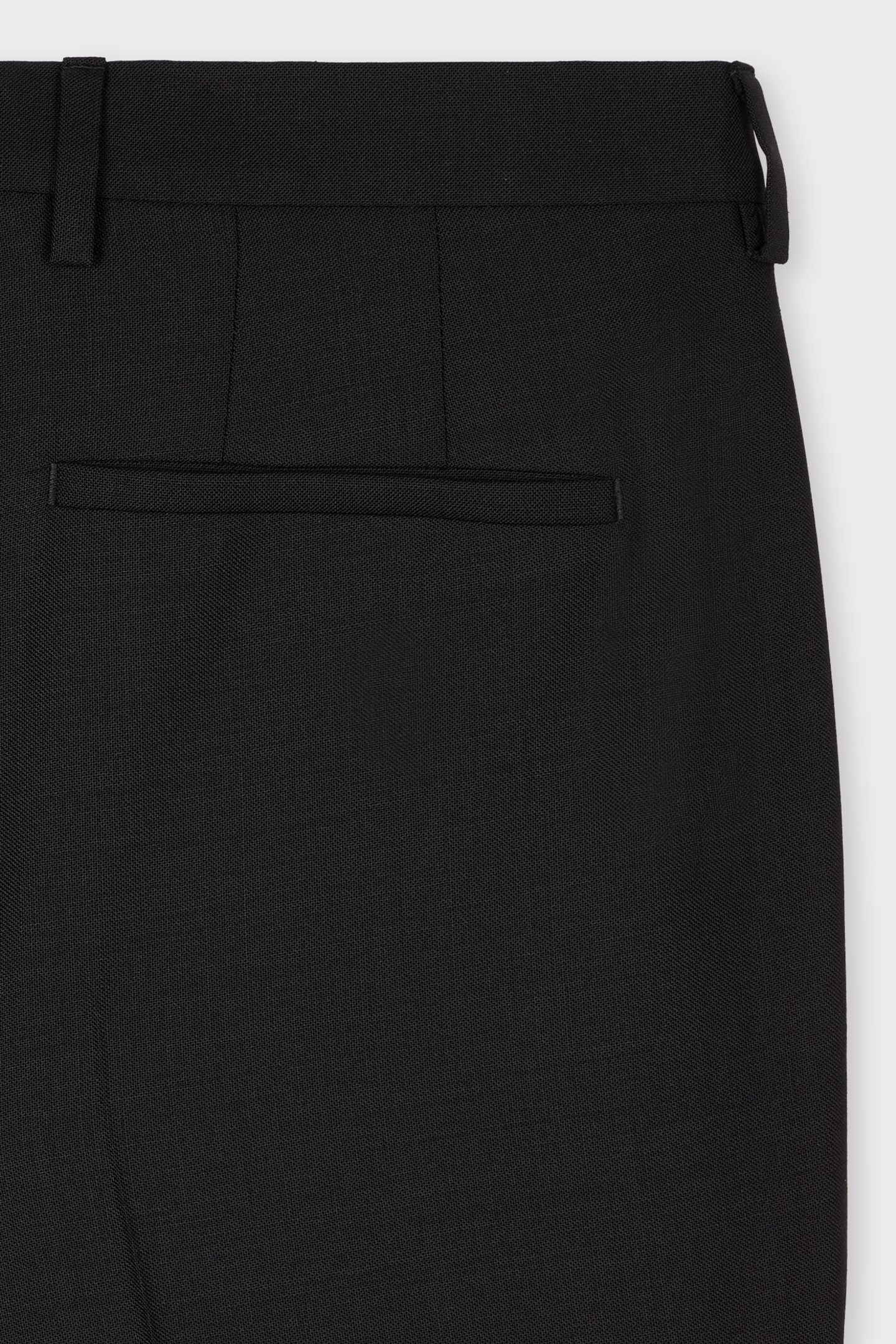 MENS SLIM FIT TROUSER BLACK 5