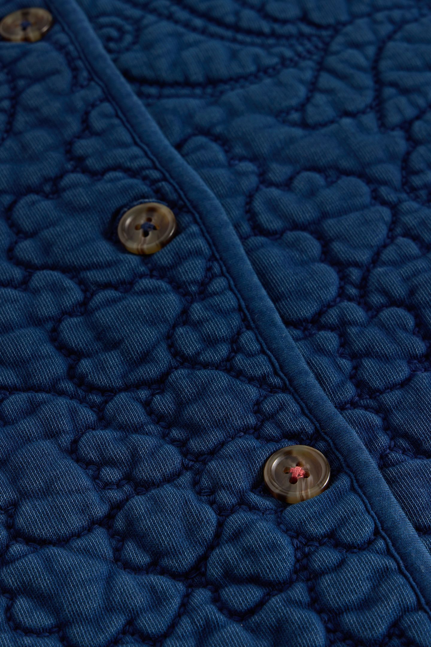 DENNIE EMBROIDERED GILET DENIM MULTI 5