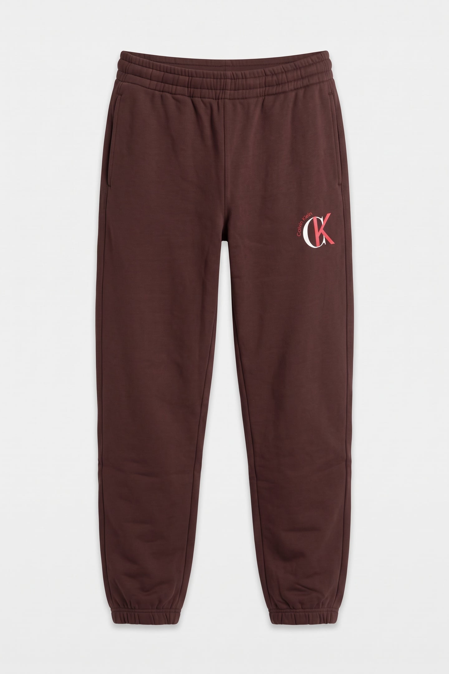 EU 350TERRY GRAPHIC SWEATPANTS RICH BROWN 3