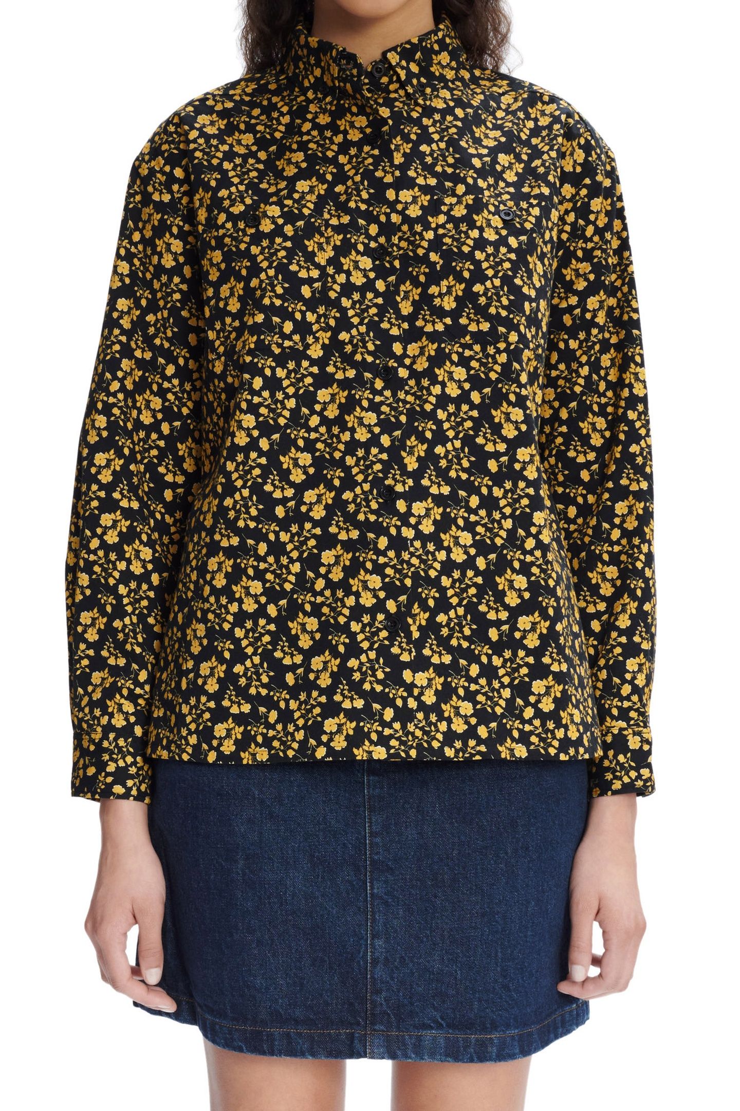 SHIRT DYLAN FAUX BLACK 1